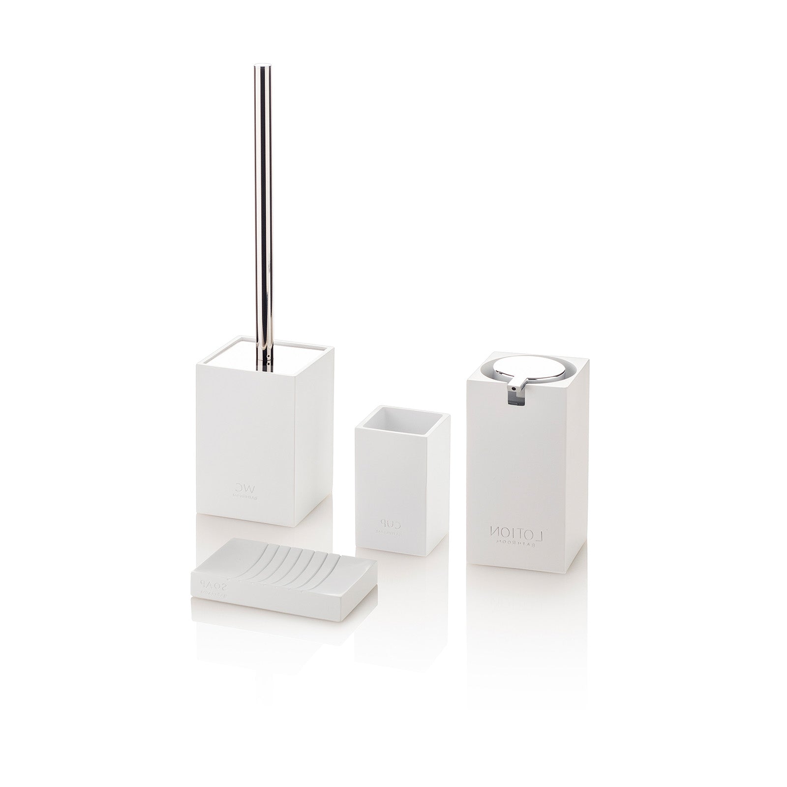 Set bagno 4 pezzi DOHA