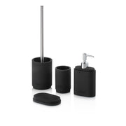 Set bagno 4 pezzi ZIMA nero