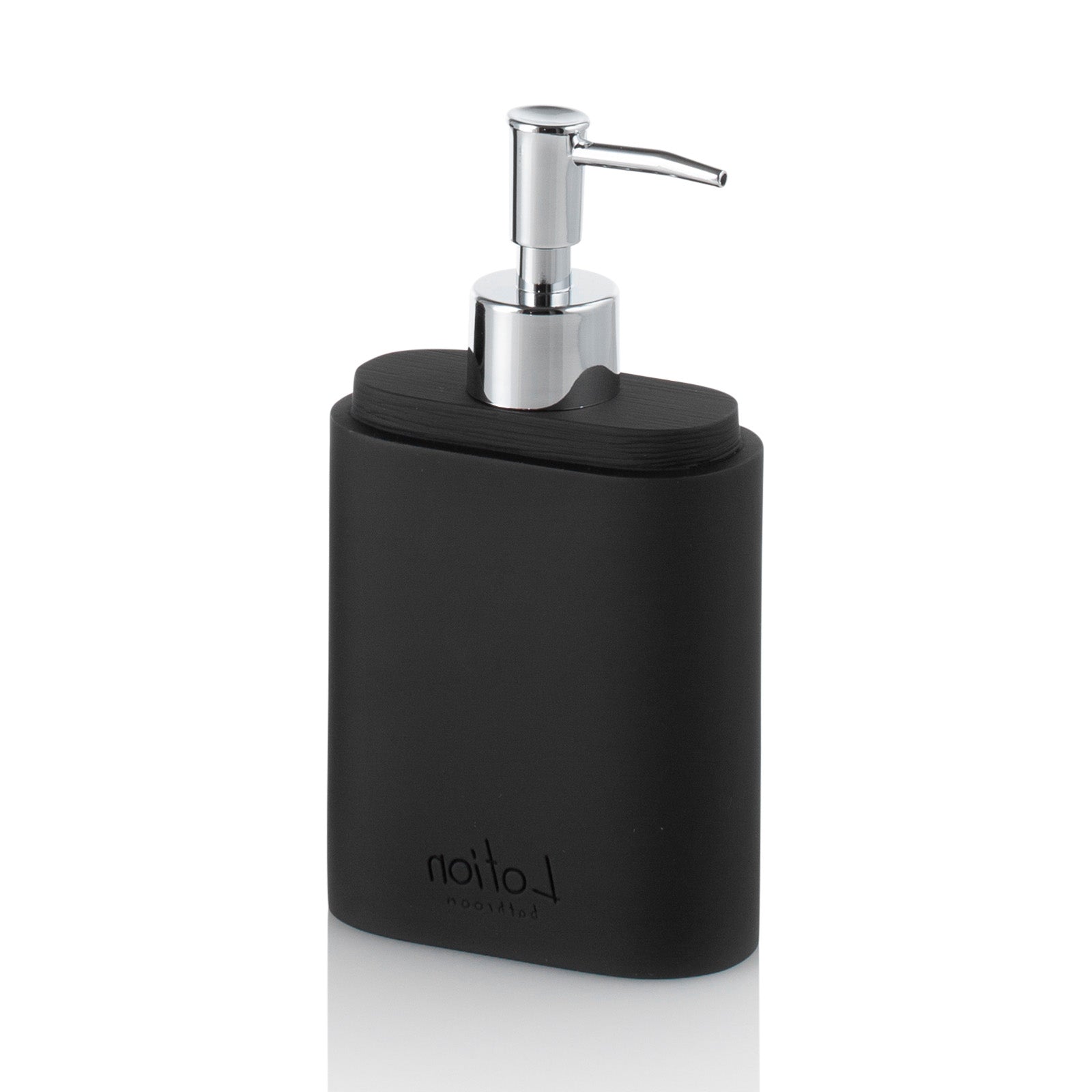 Set bagno 4 pezzi ZIMA nero
