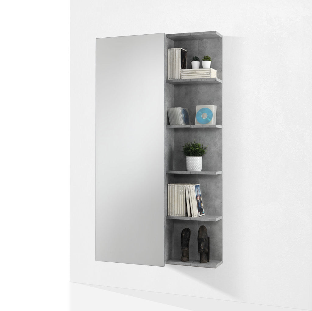 Scarpiera/Scaffale con specchio WALK