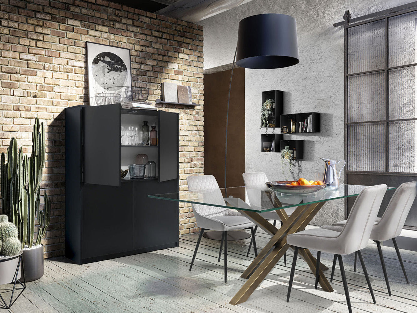 Credenza alta IMOLA nero
