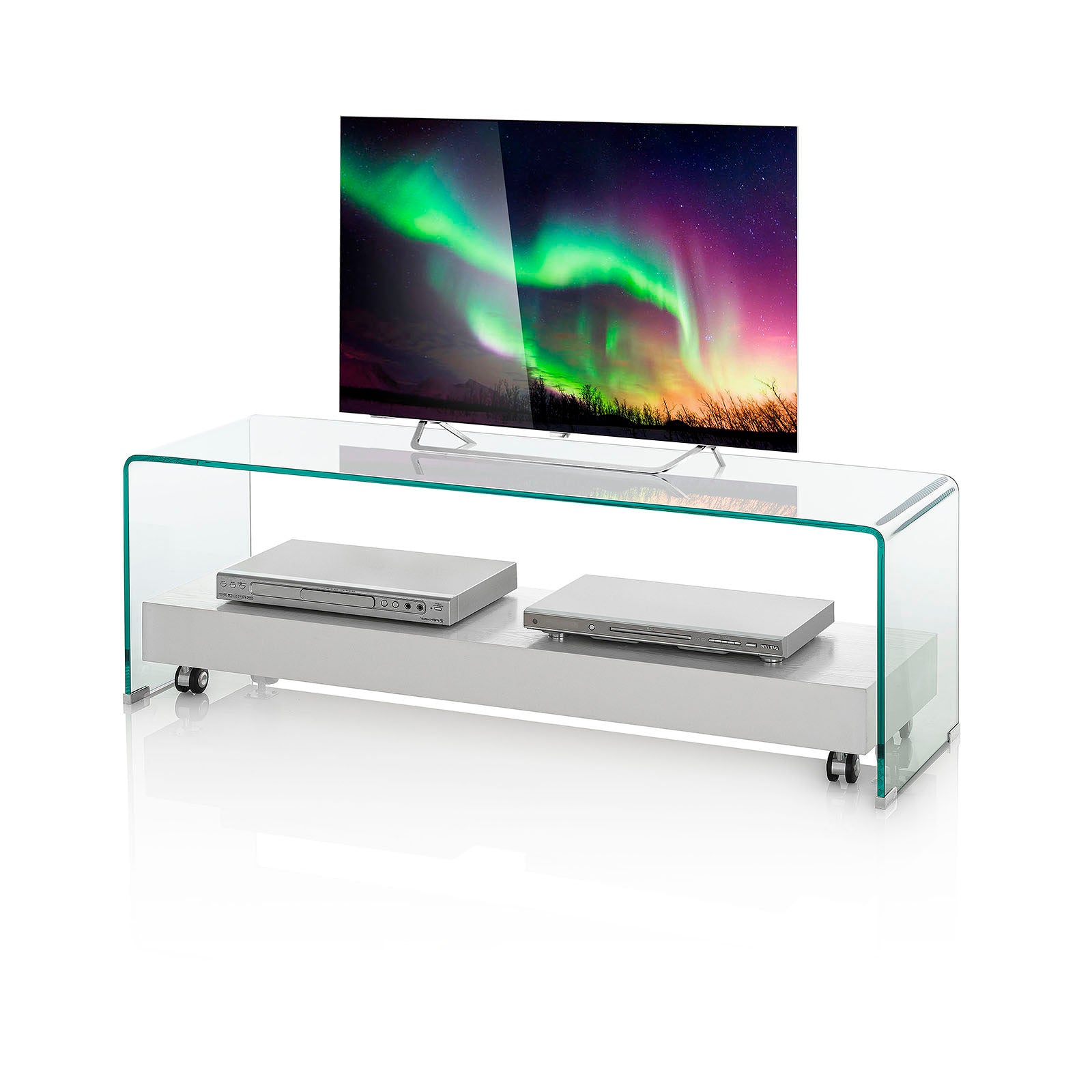 Porta TV ZED bianco
