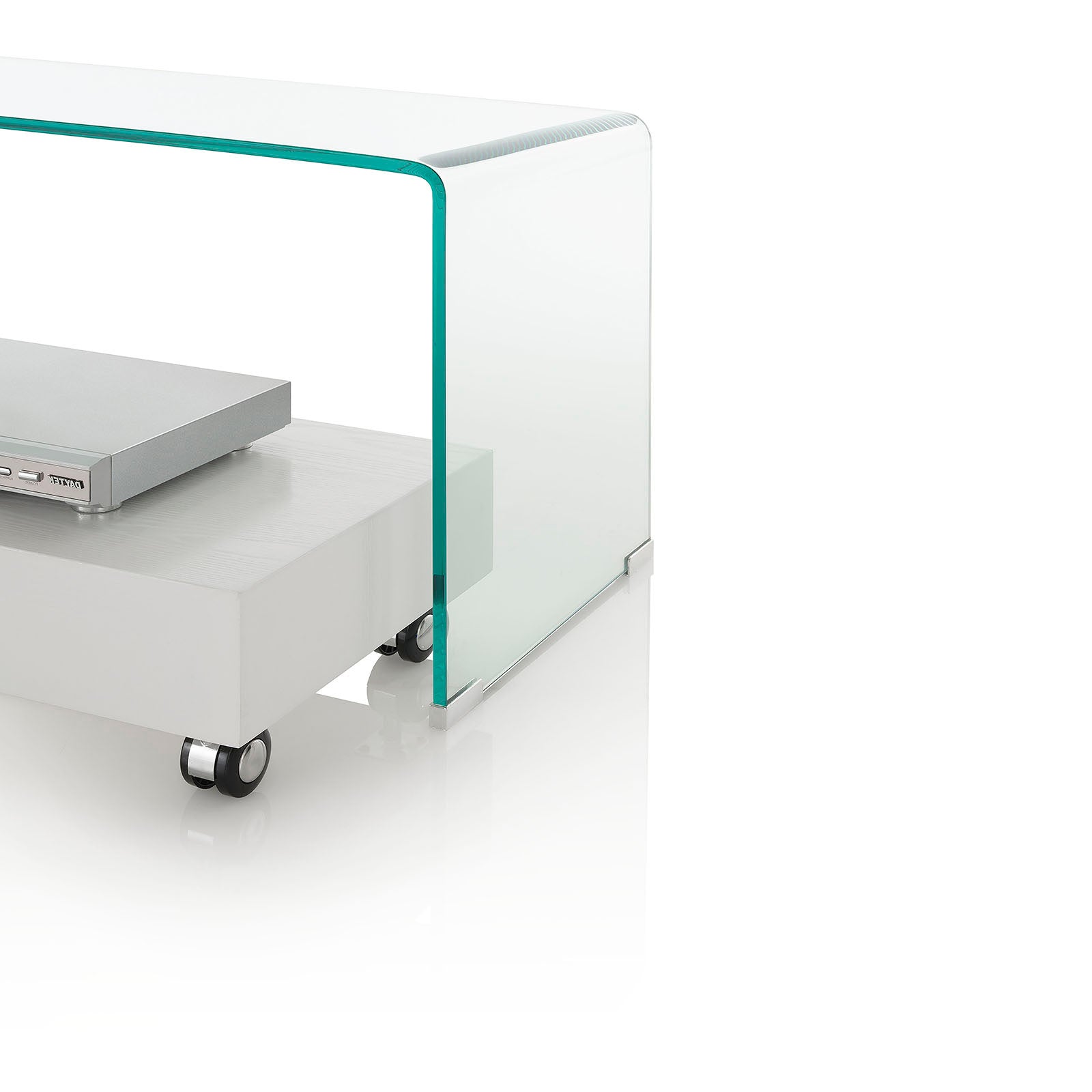 Porta TV ZED bianco