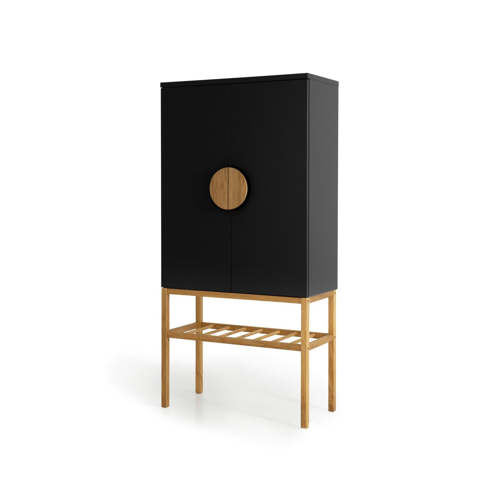 Credenza alta TROSA nero