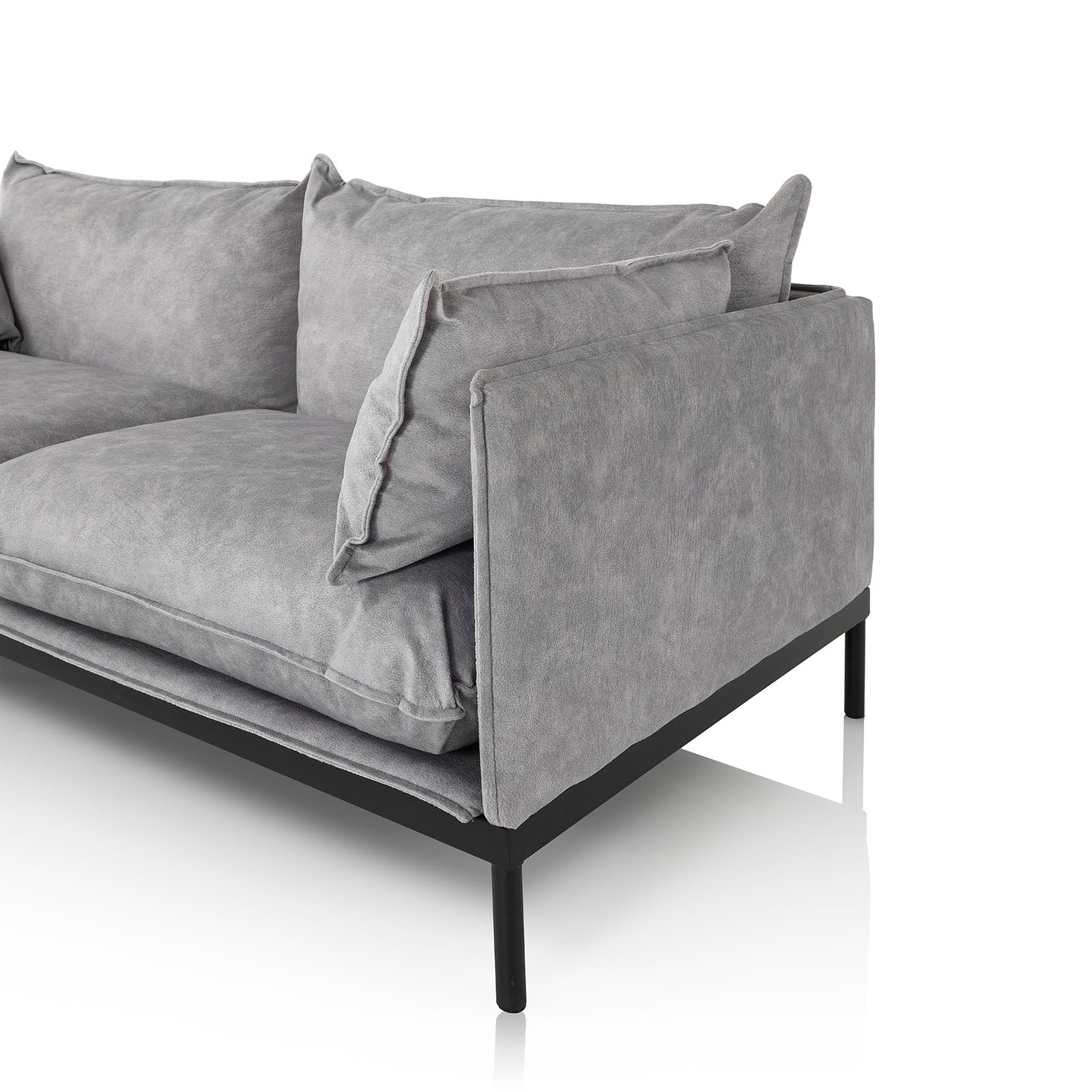 Divano 2 posti PARIGI grigio