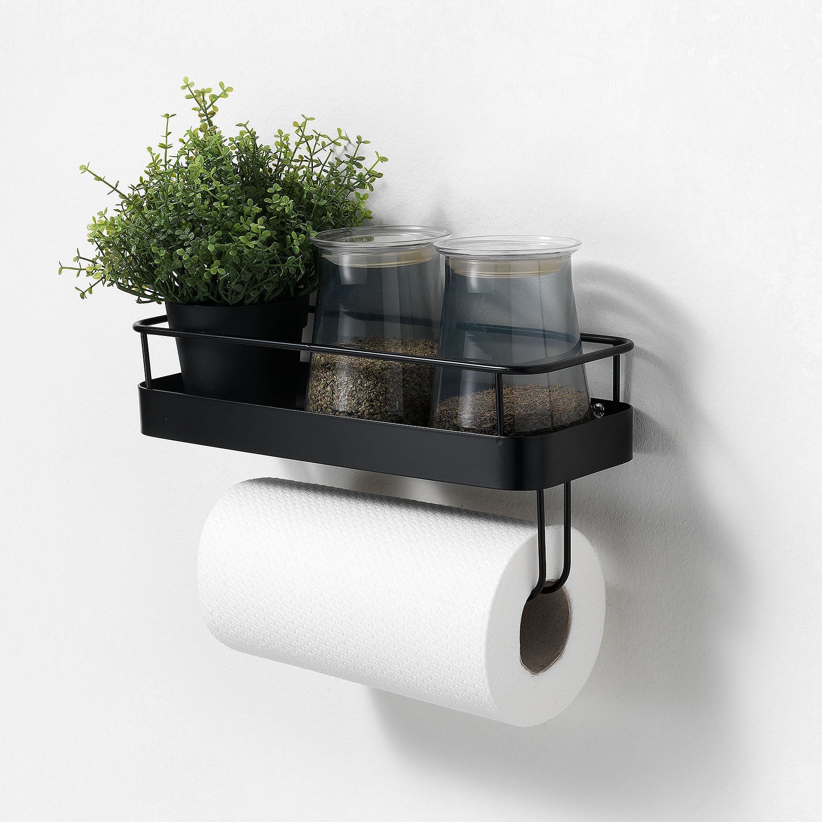 Mensola c/portarotolo da cucina LYU