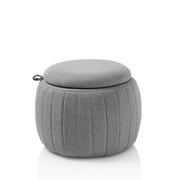 Pouf con contenitore NAV grigio