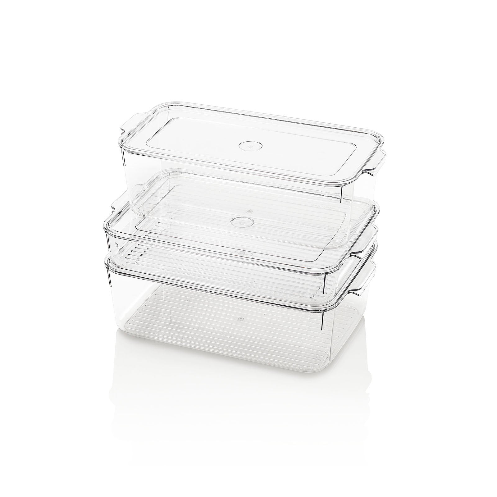 Set 3 contenitori con coperchio YODO-C