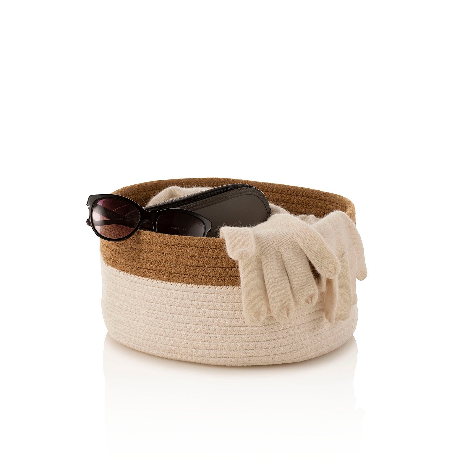 Cestino portaoggetti in cotone RING