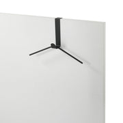Appendiabiti per porta TRIM nero