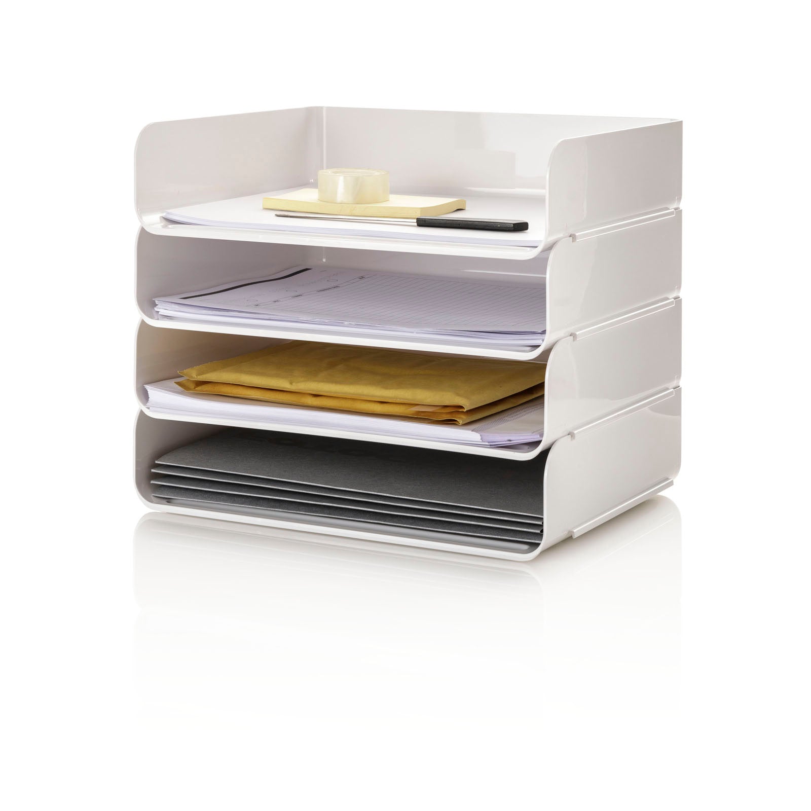 Set 4 moduli porta documenti NEST