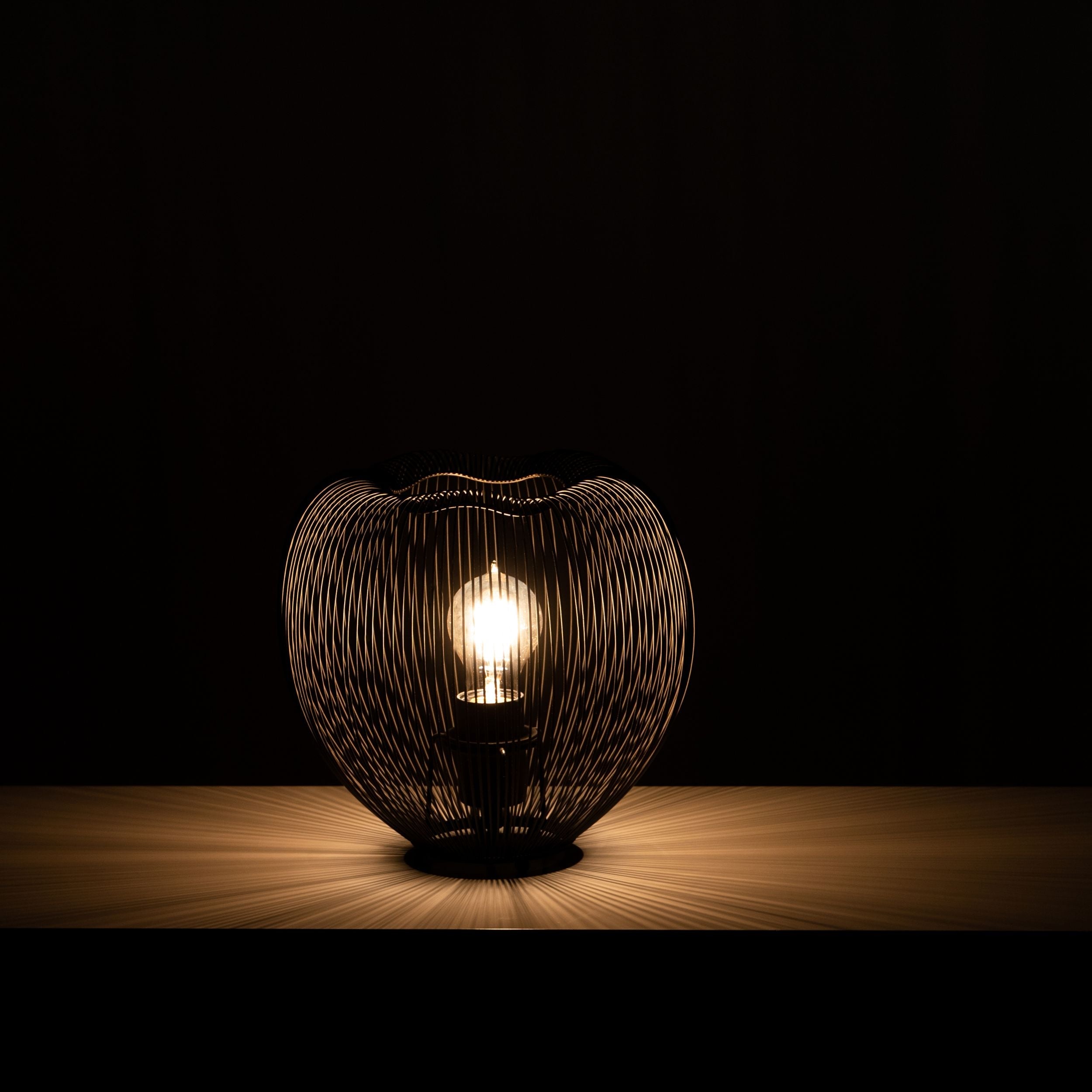Lampada da tavolo IRENE nero