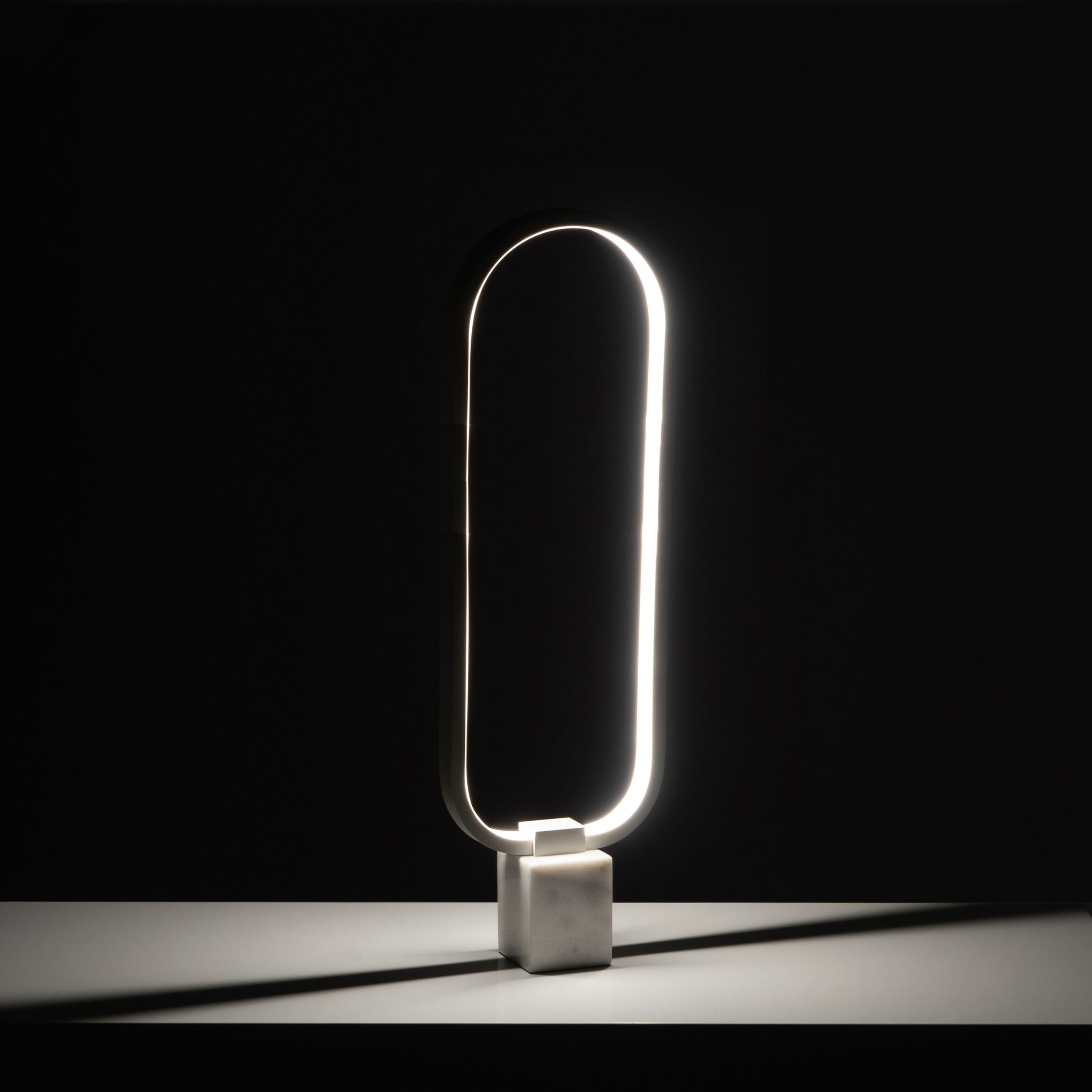 Lampada led da tavolo ILARIA bianco