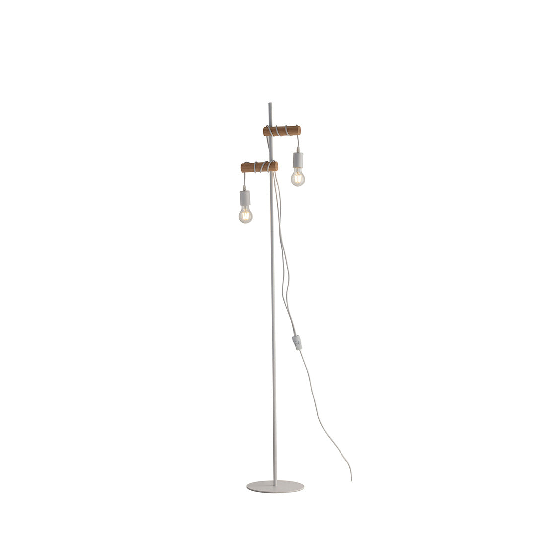 Lampada da terra CHLOE bianco