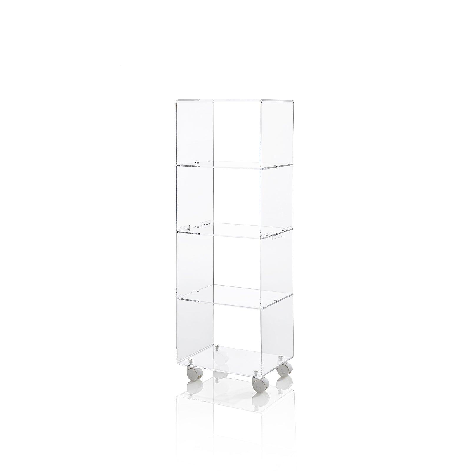 Mobiletto c/ruote THALOS trasparente