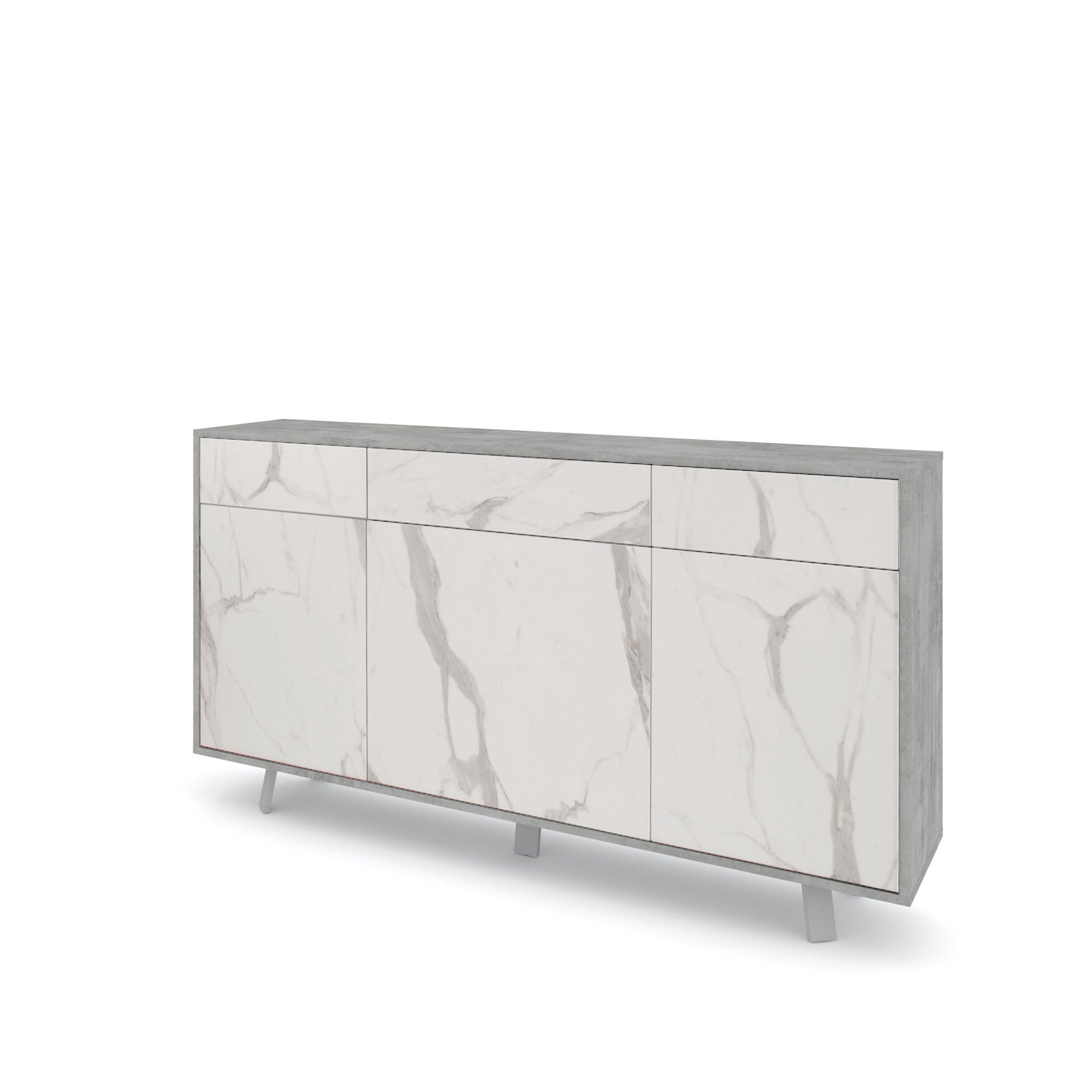 Credenza 3 ante/3 cassetti VELBRUK