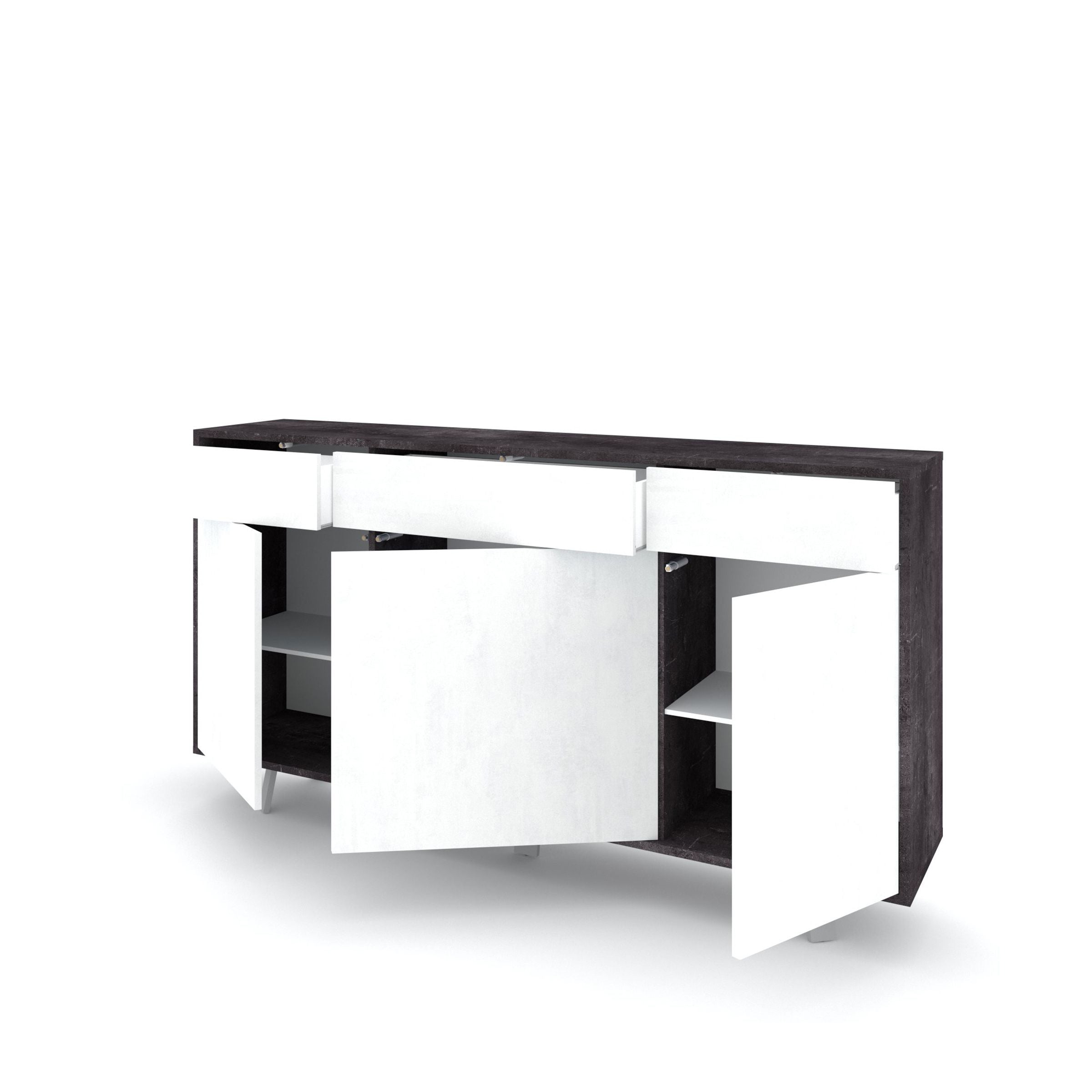 Credenza 3 ante/3 cassetti VELBRUK