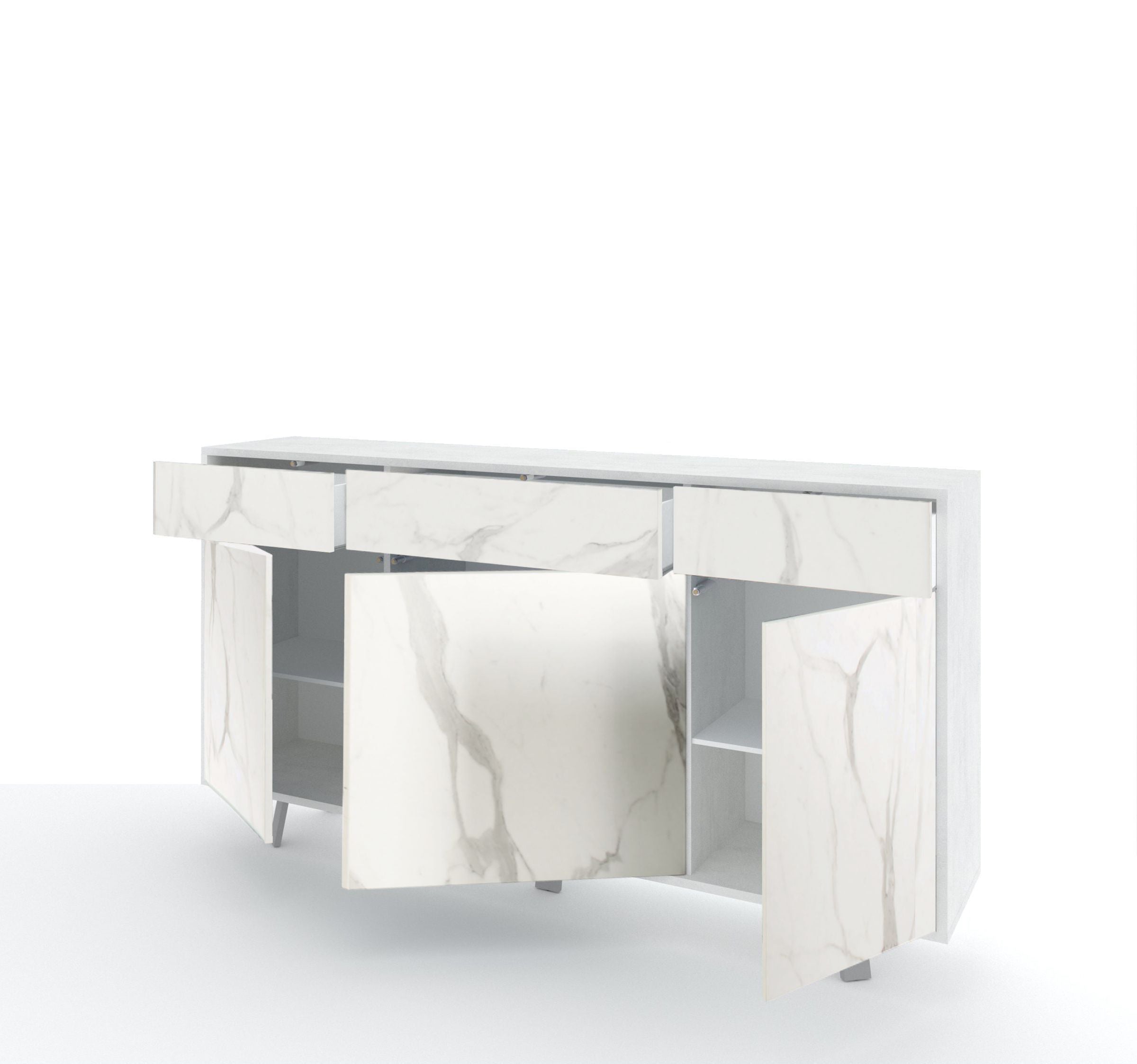 Credenza 3 ante/3 cassetti VELBRUK