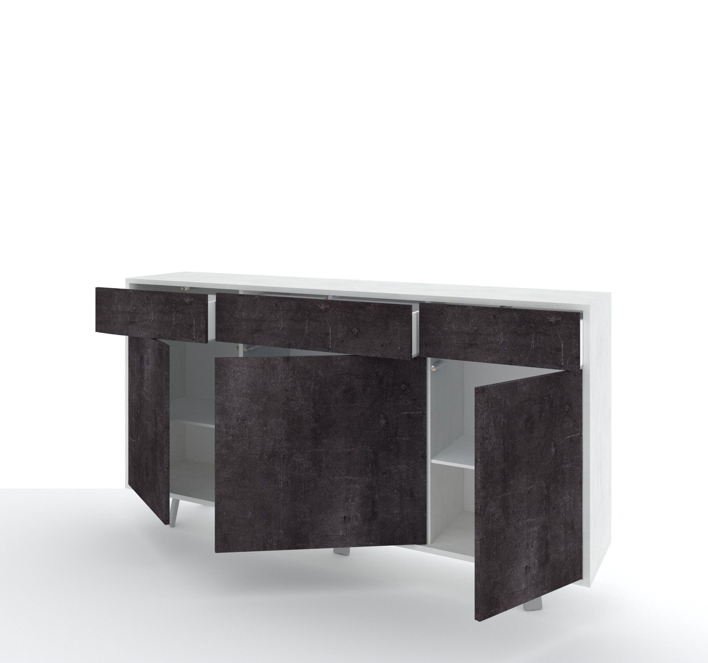 Credenza 3 ante/3 cassetti VELBRUK