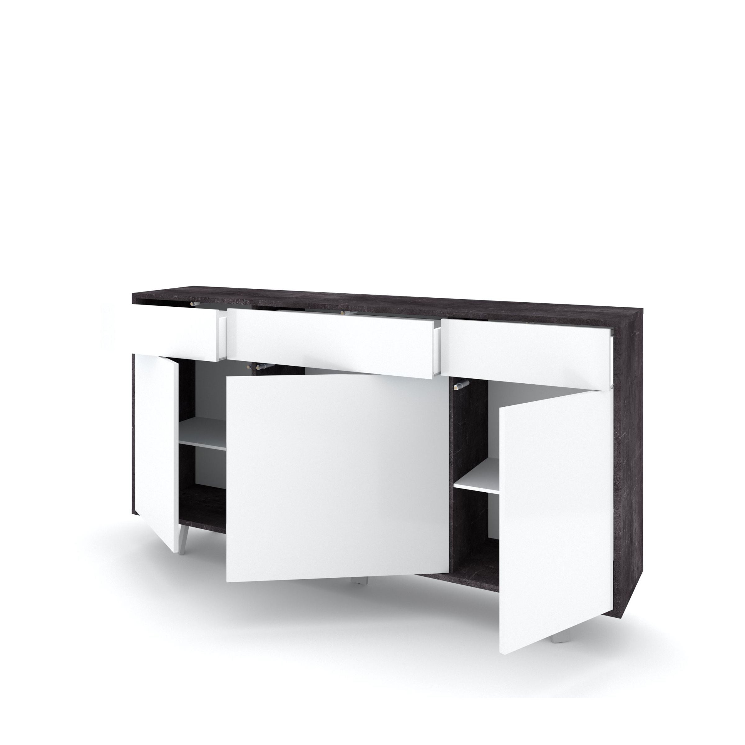 Credenza 3 ante/3 cassetti VELBRUK