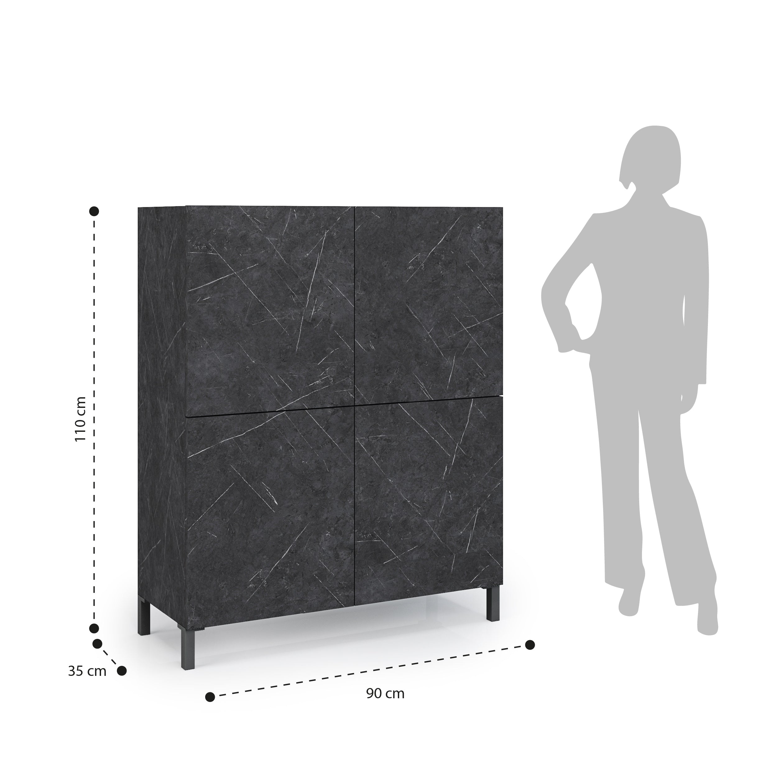 Credenza alta ALVEA