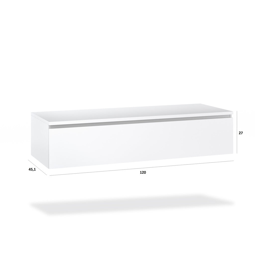 Composizione doppio lavabo 7 pezzi ASTRA