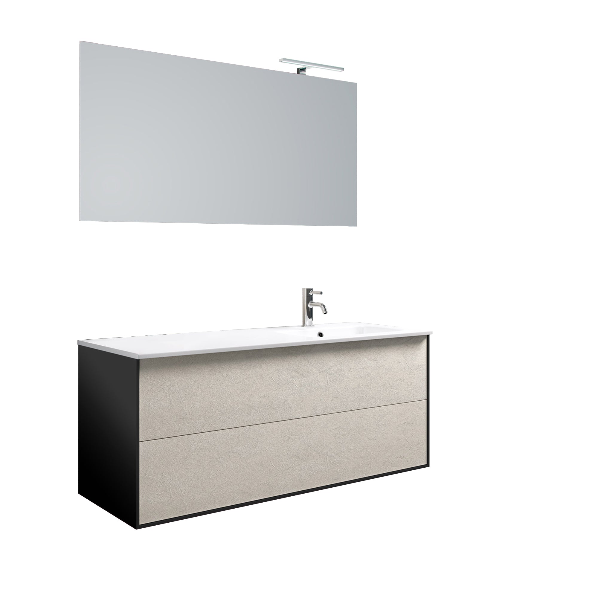 Composizione vasca DX 4 pezzi IGEA