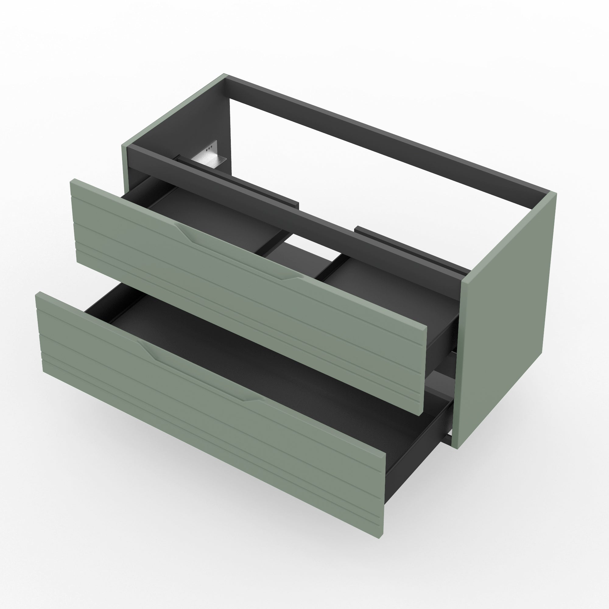 Base portalavabo 2 cassetti SOLMIRA