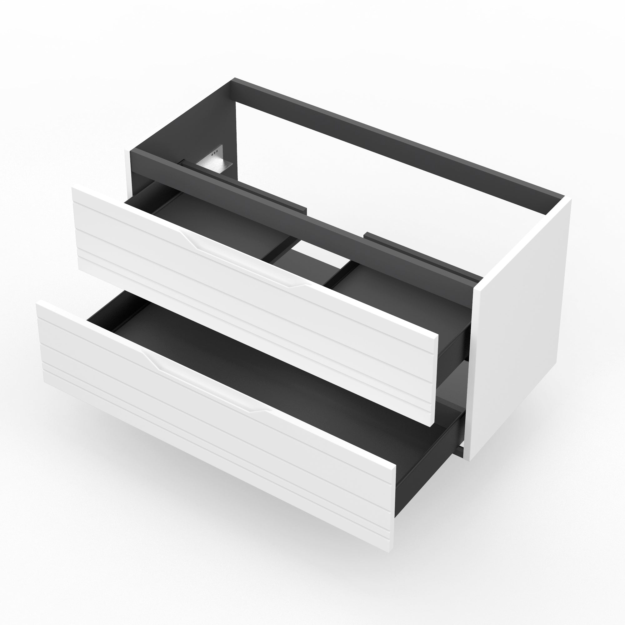 Base portalavabo 2 cassetti SOLMIRA