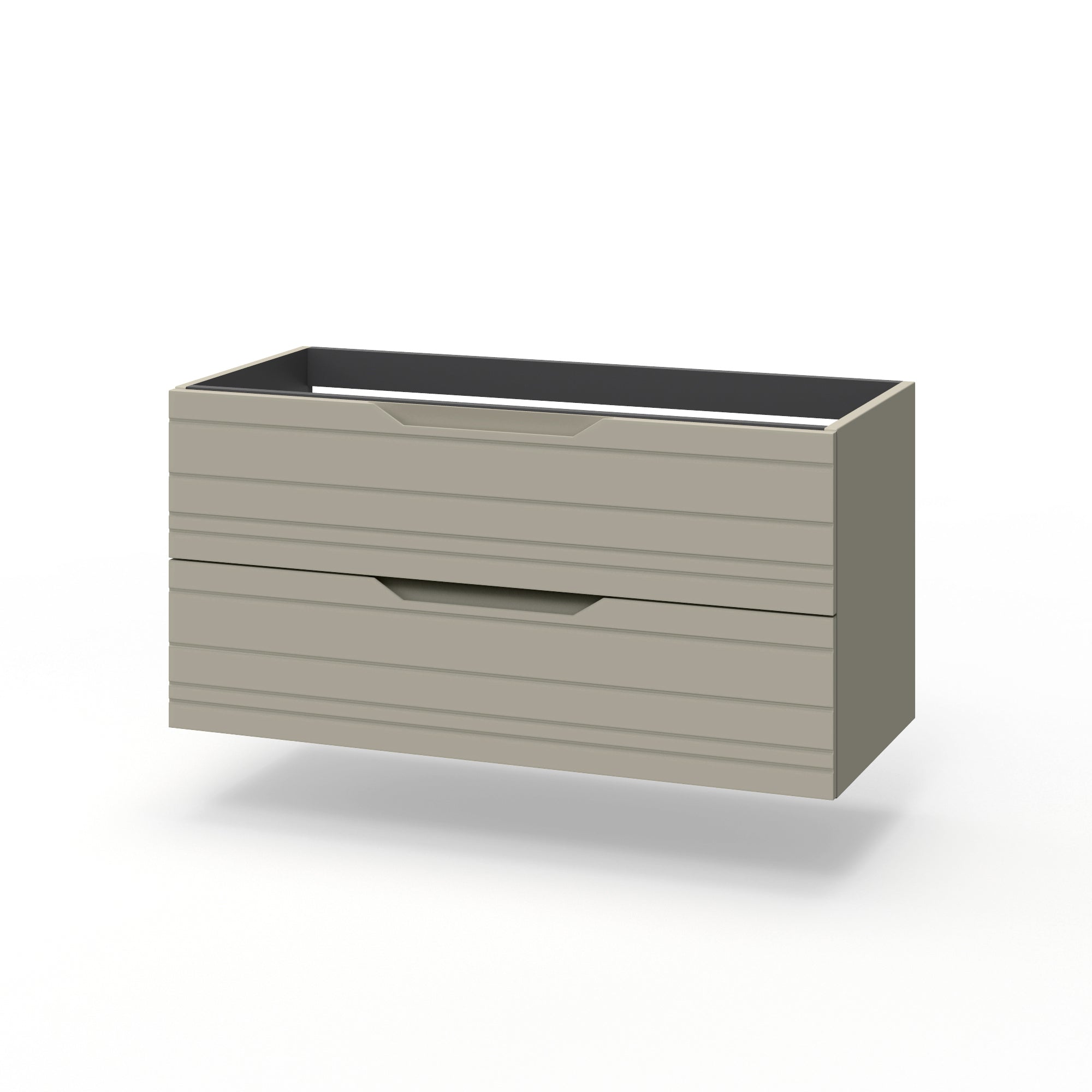 Base portalavabo 2 cassetti SOLMIRA