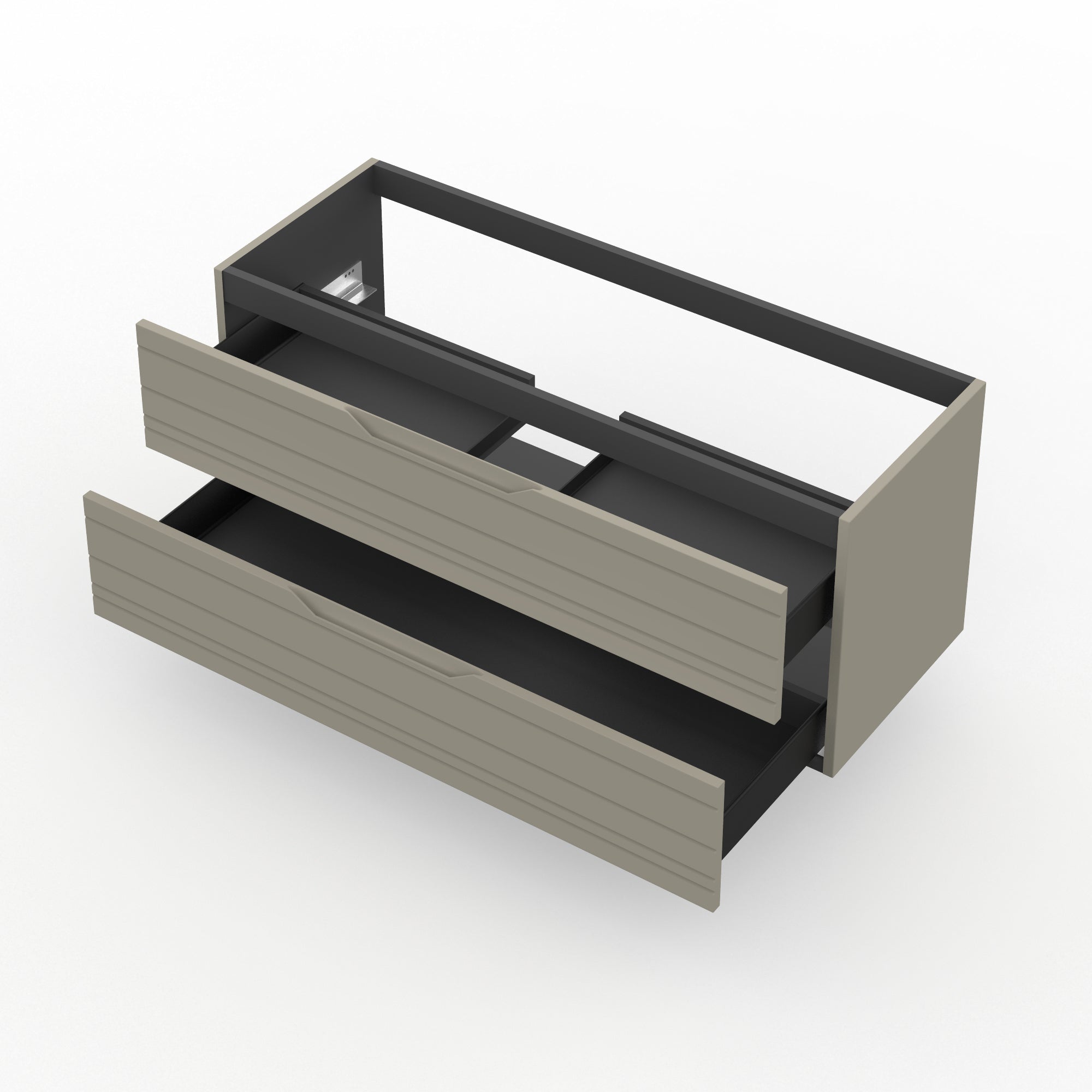 Base portalavabo 2 cassetti SOLMIRA