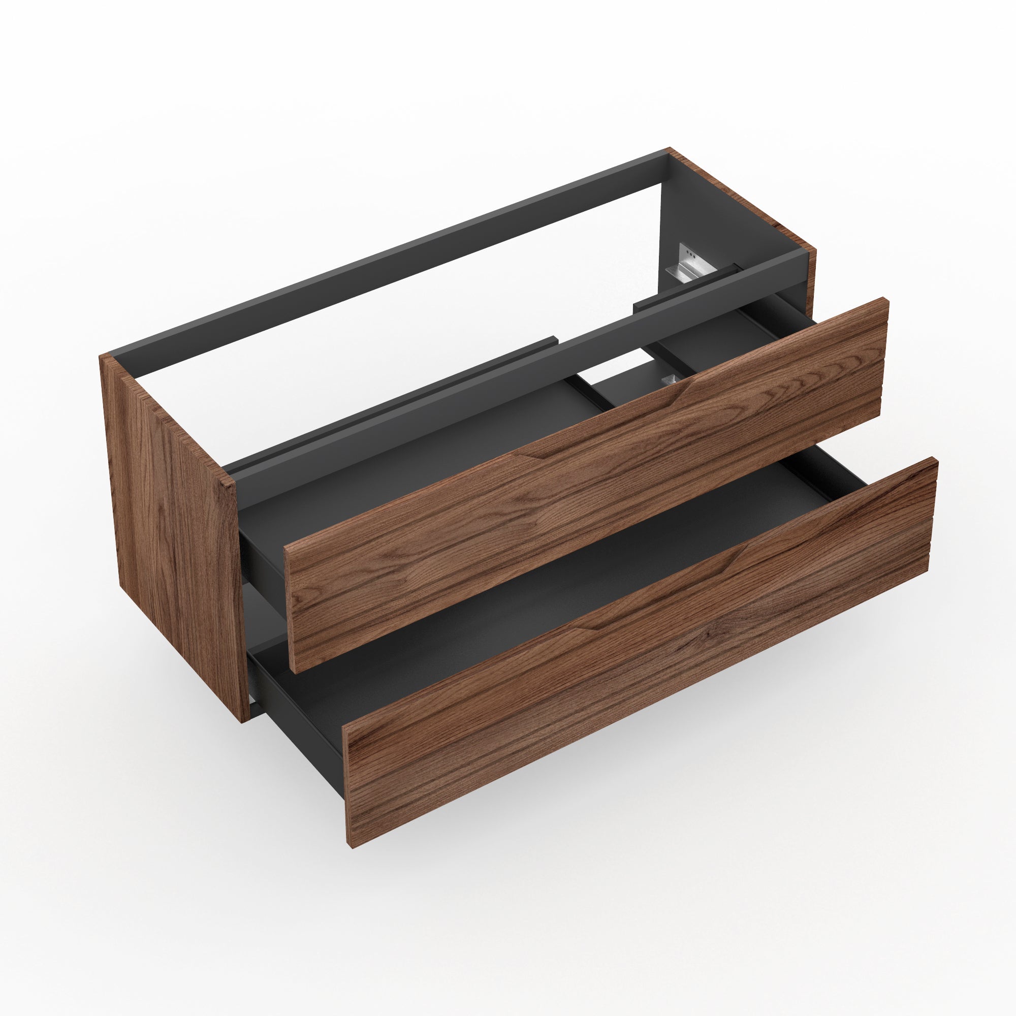 Base portalavabo 2 cassetti per vasca DX SOLMIRA