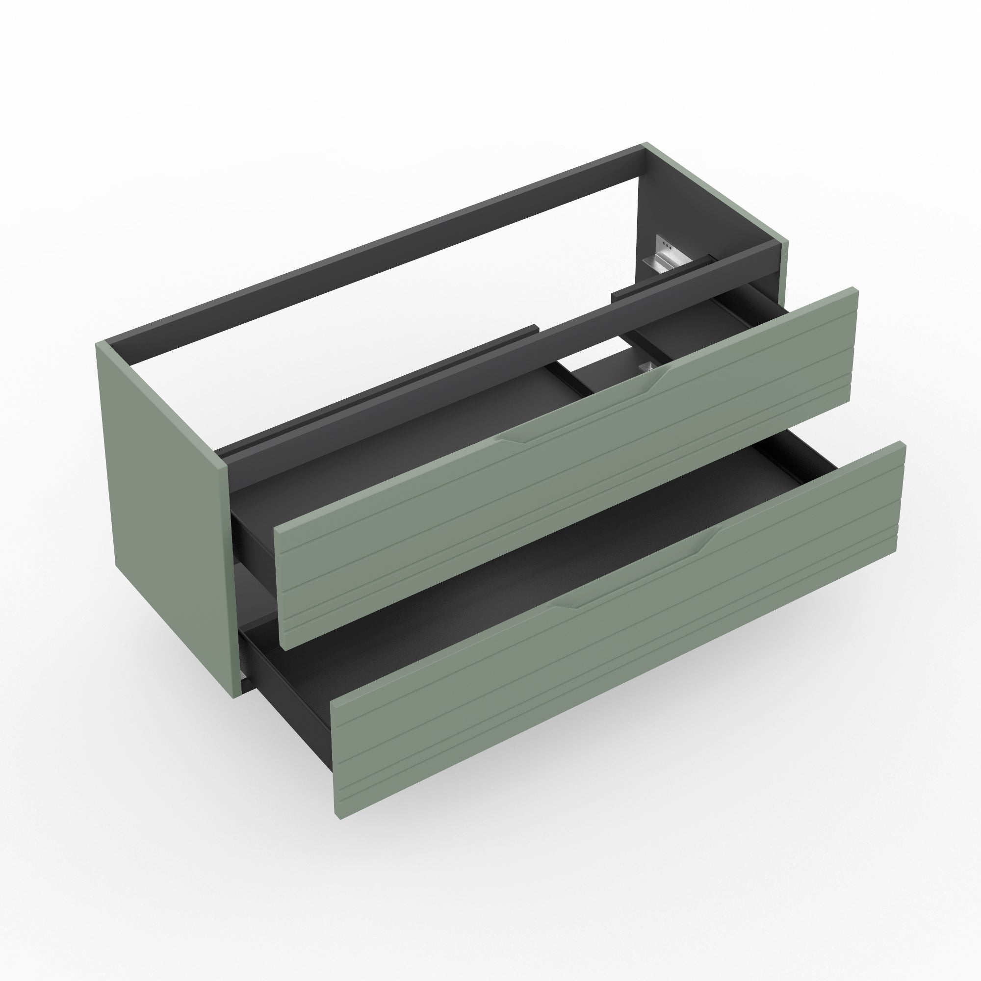 Base portalavabo 2 cassetti per vasca DX SOLMIRA