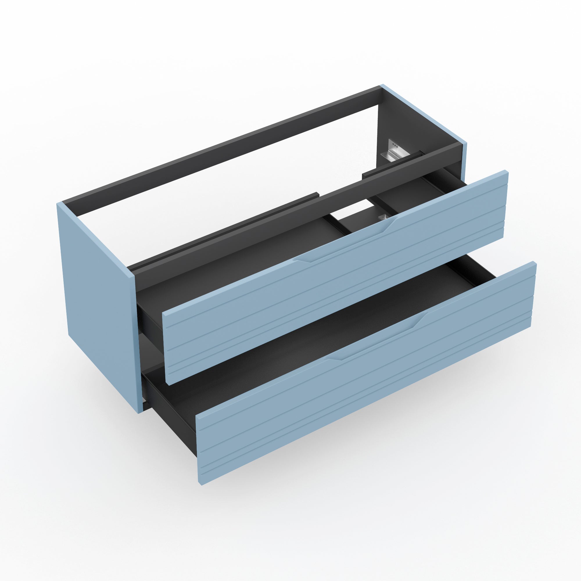 Base portalavabo 2 cassetti per vasca DX SOLMIRA