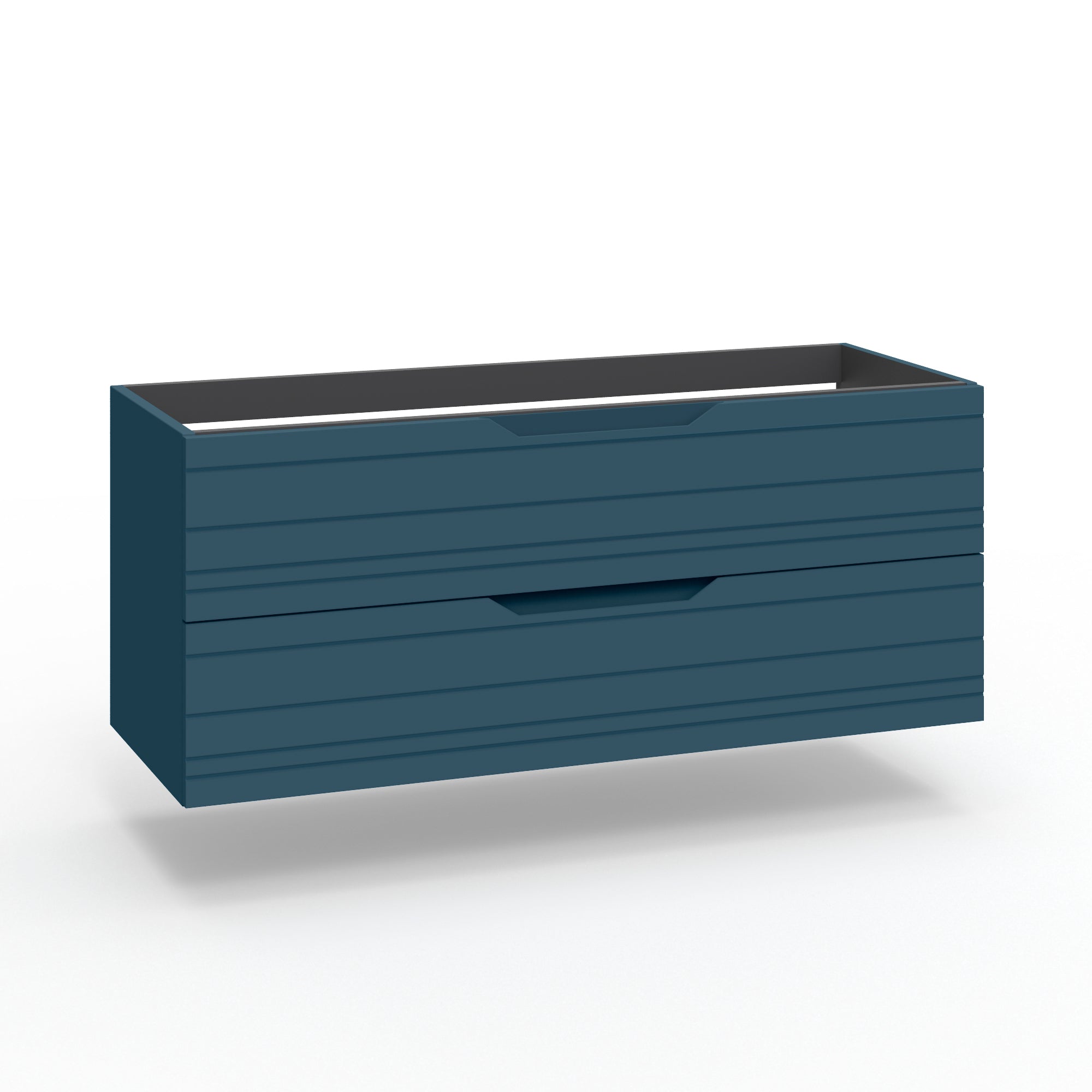 Base portalavabo 2 cassetti per vasca SX SOLMIRA