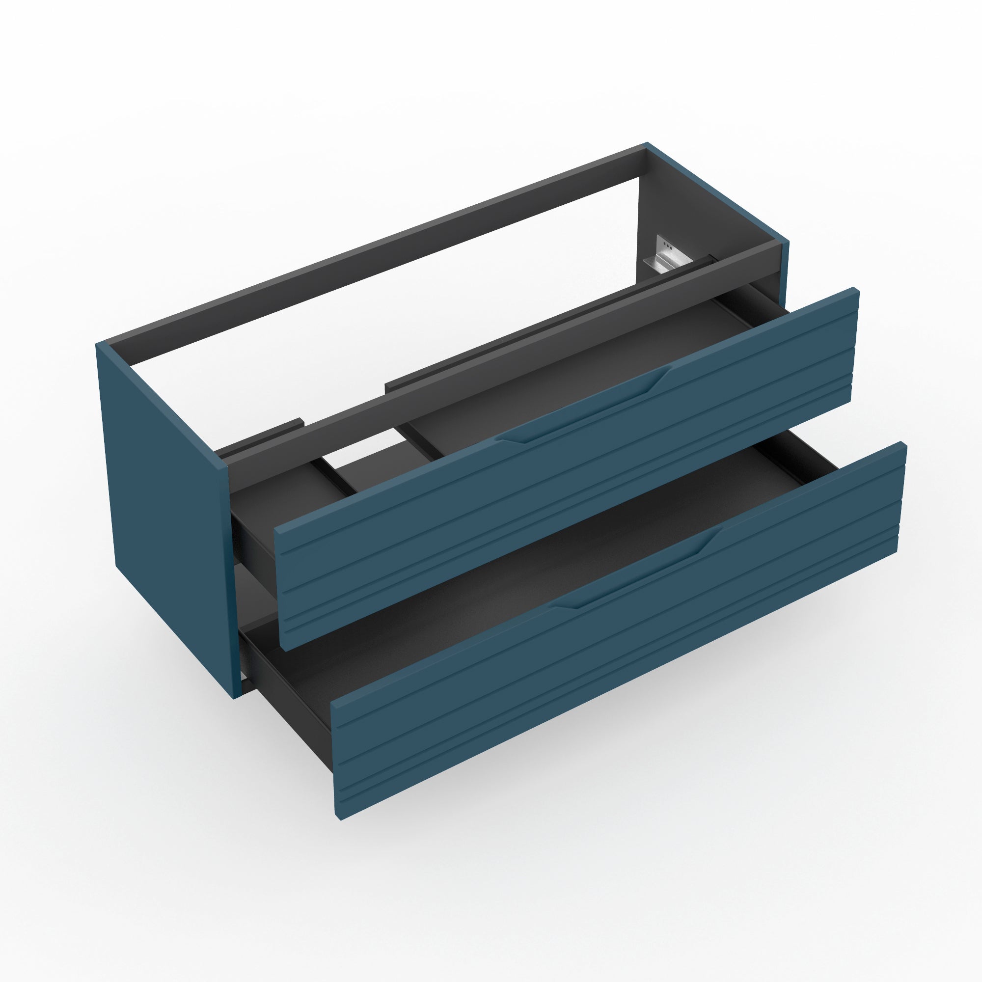 Base portalavabo 2 cassetti per vasca SX SOLMIRA