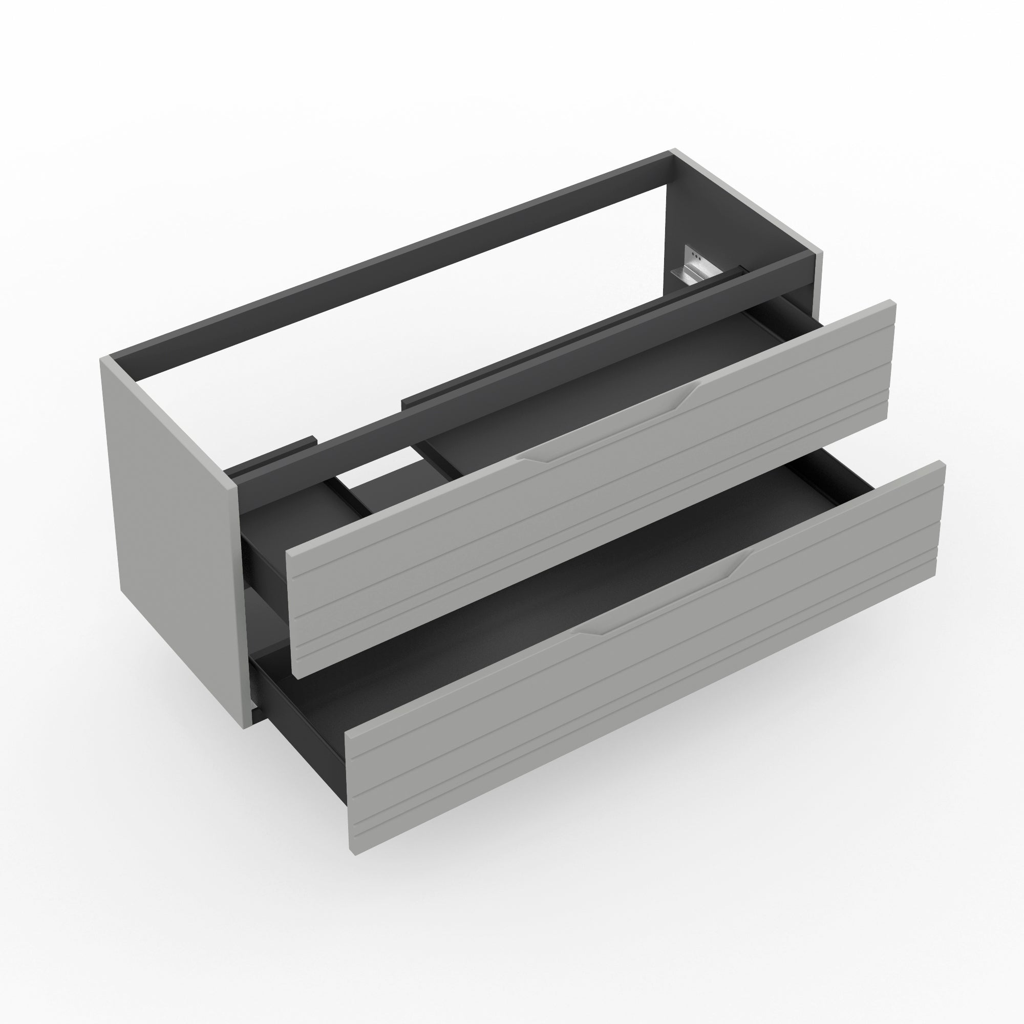 Base portalavabo 2 cassetti per vasca SX SOLMIRA
