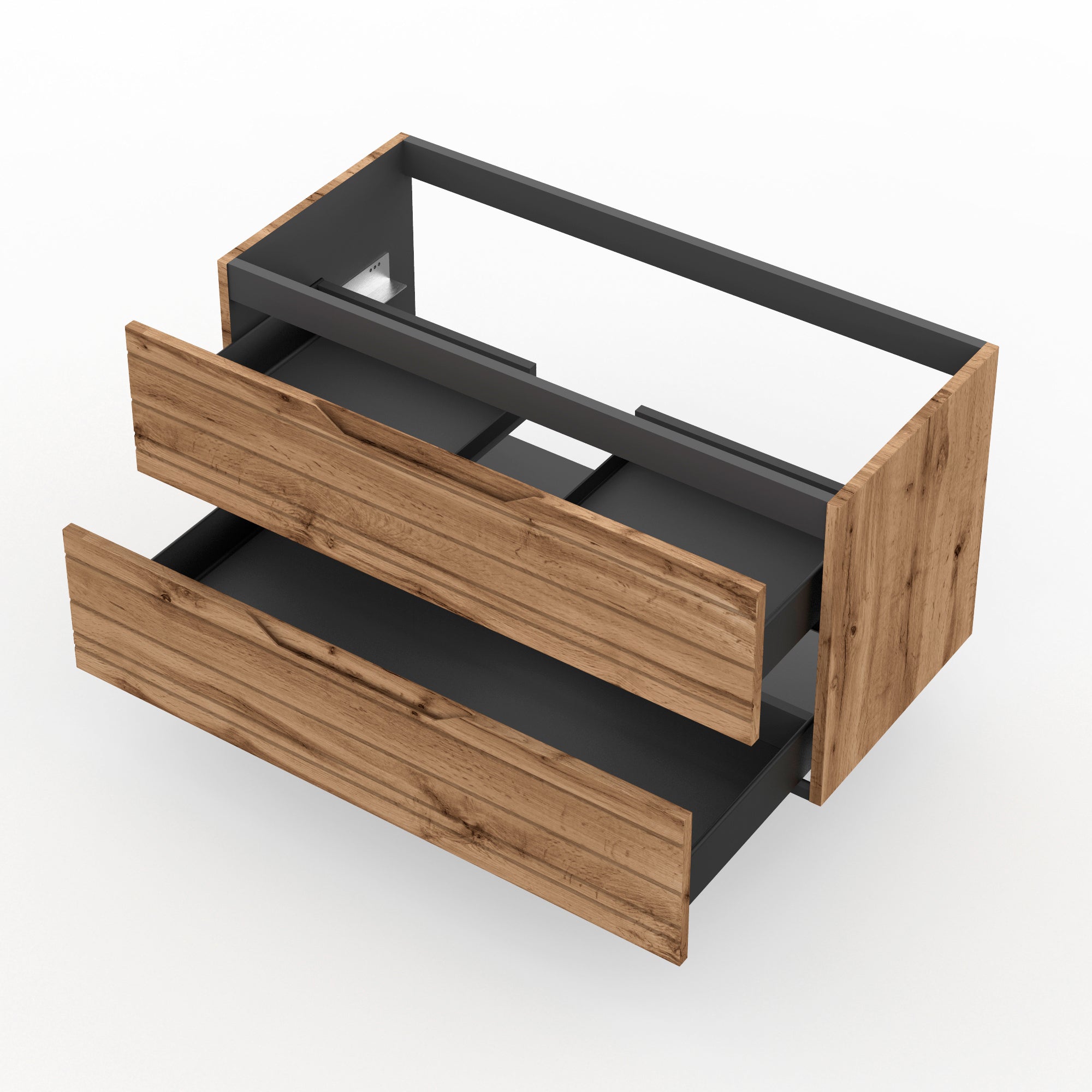 Base portalavabo 2 cassetti SOLMIRA