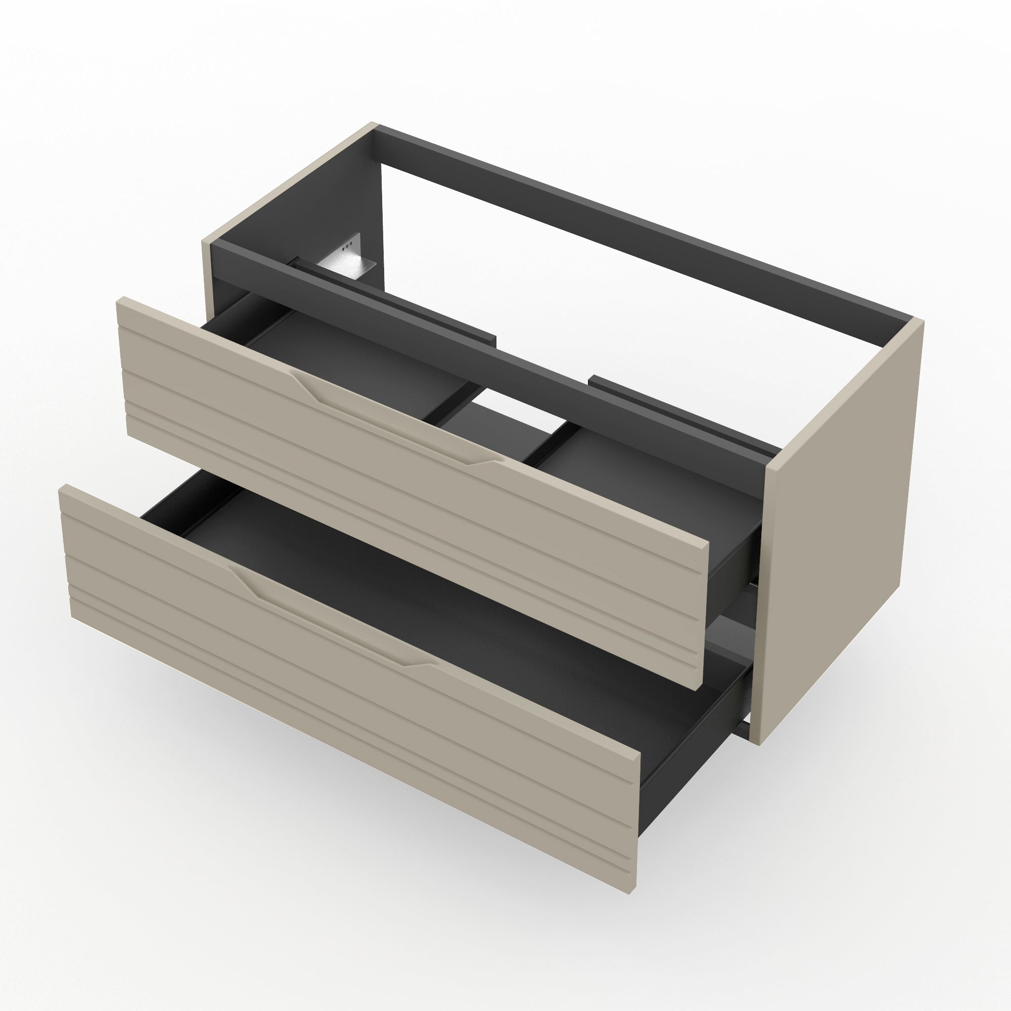 Base portalavabo 2 cassetti SOLMIRA