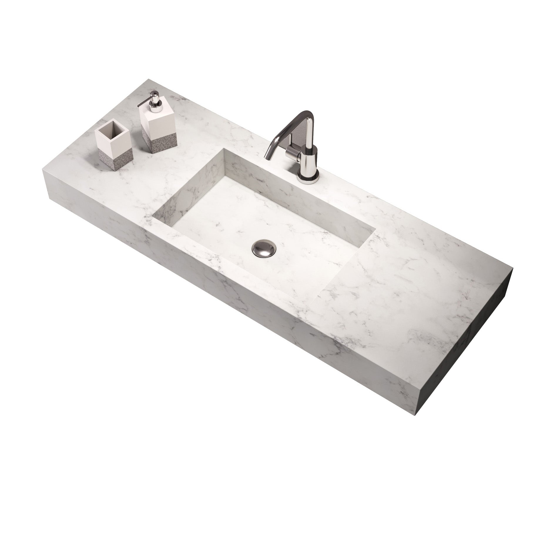 Top vasca integrata 90 ASTRA