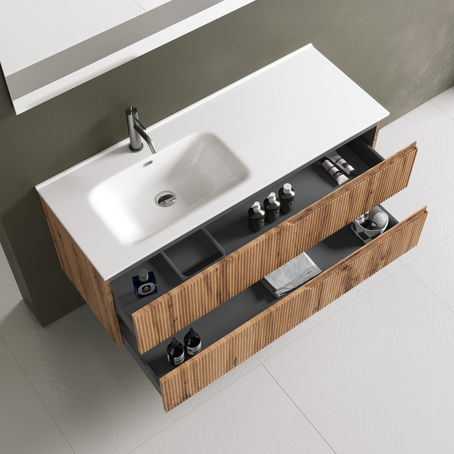 Composizione vasca SX 4 pezzi VENERE