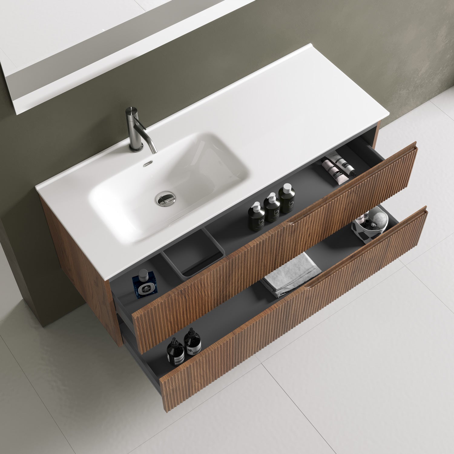 Composizione vasca SX 4 pezzi VENERE