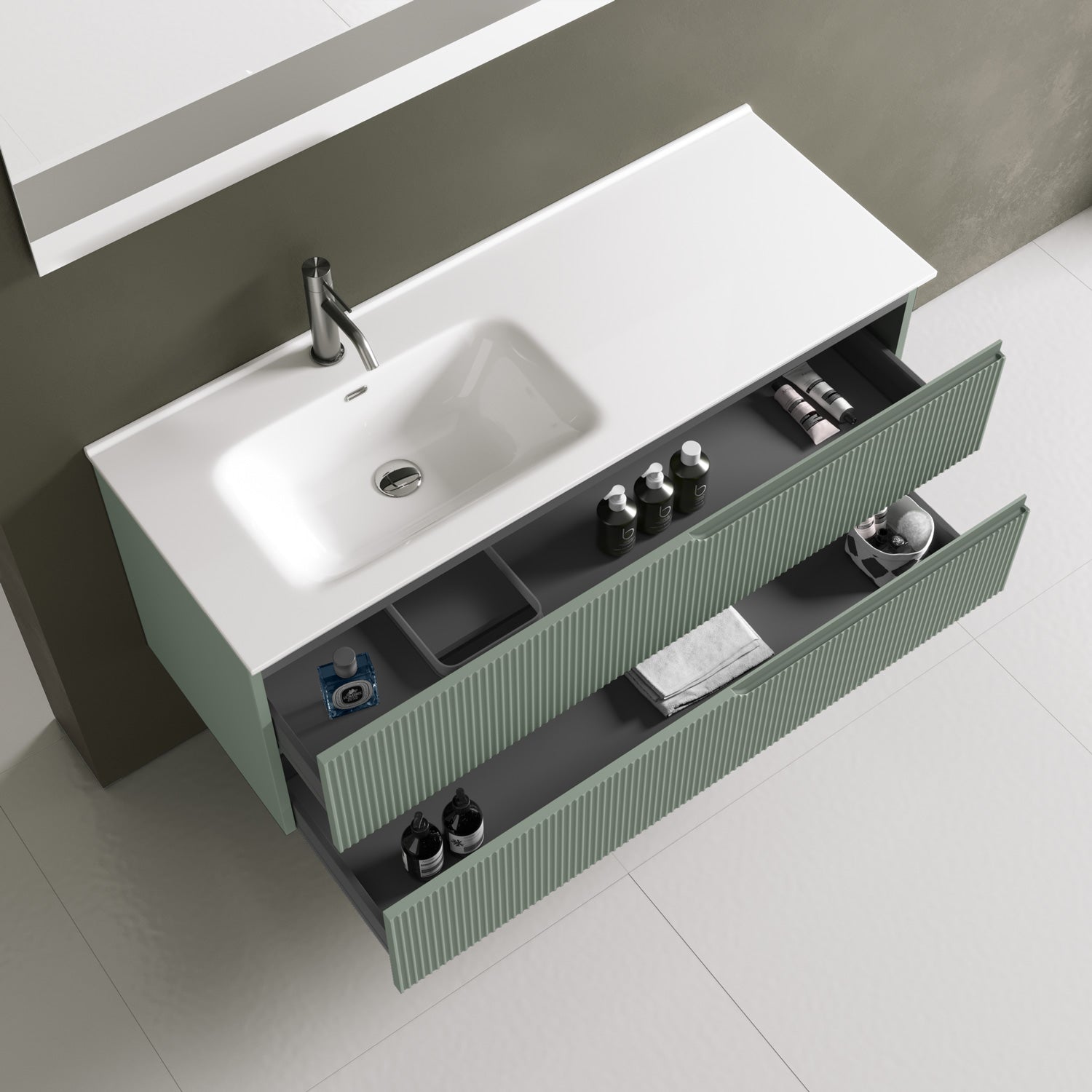 Composizione vasca SX 4 pezzi VENERE