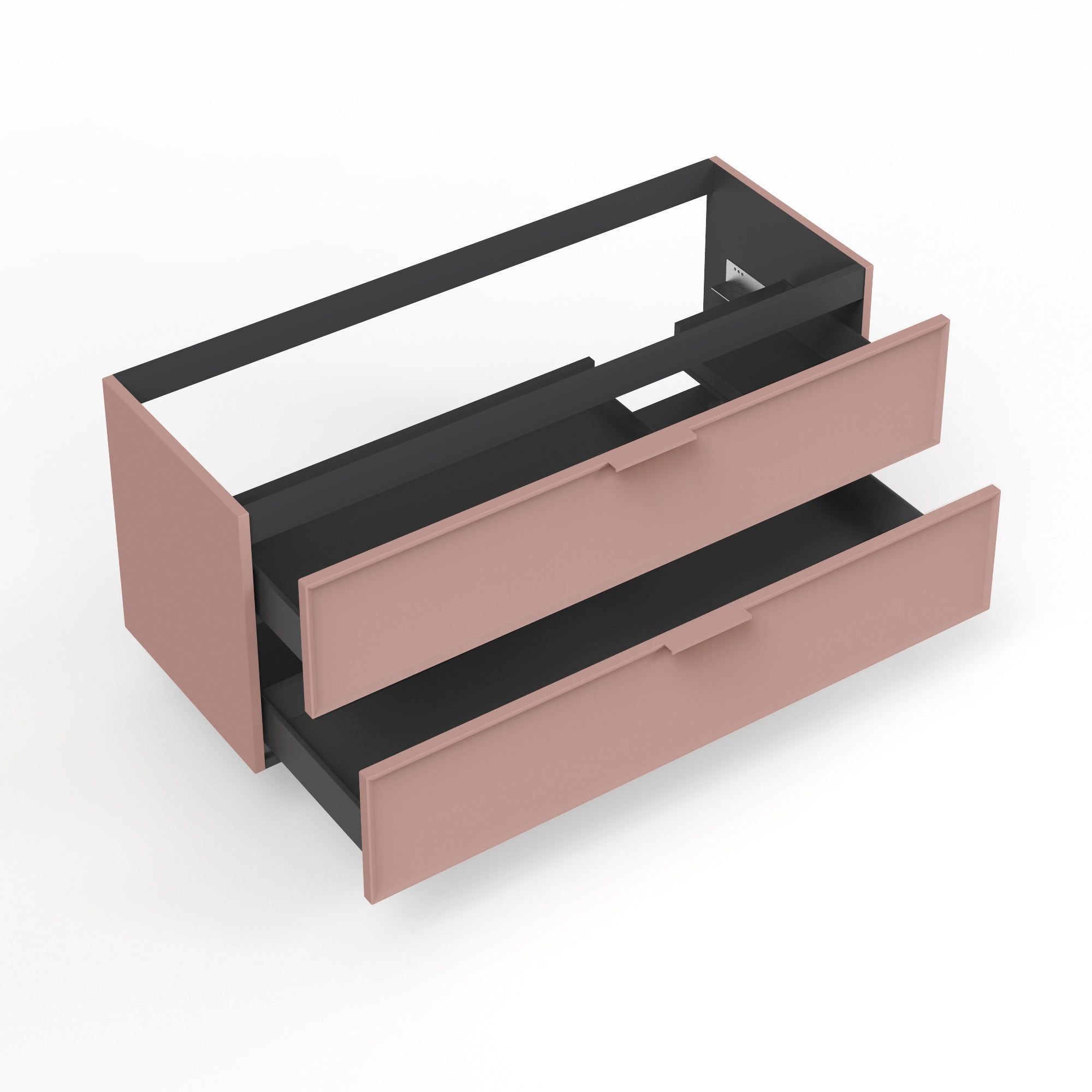 Base portalavabo 2 cassetti per vasca DX ZEFIRA