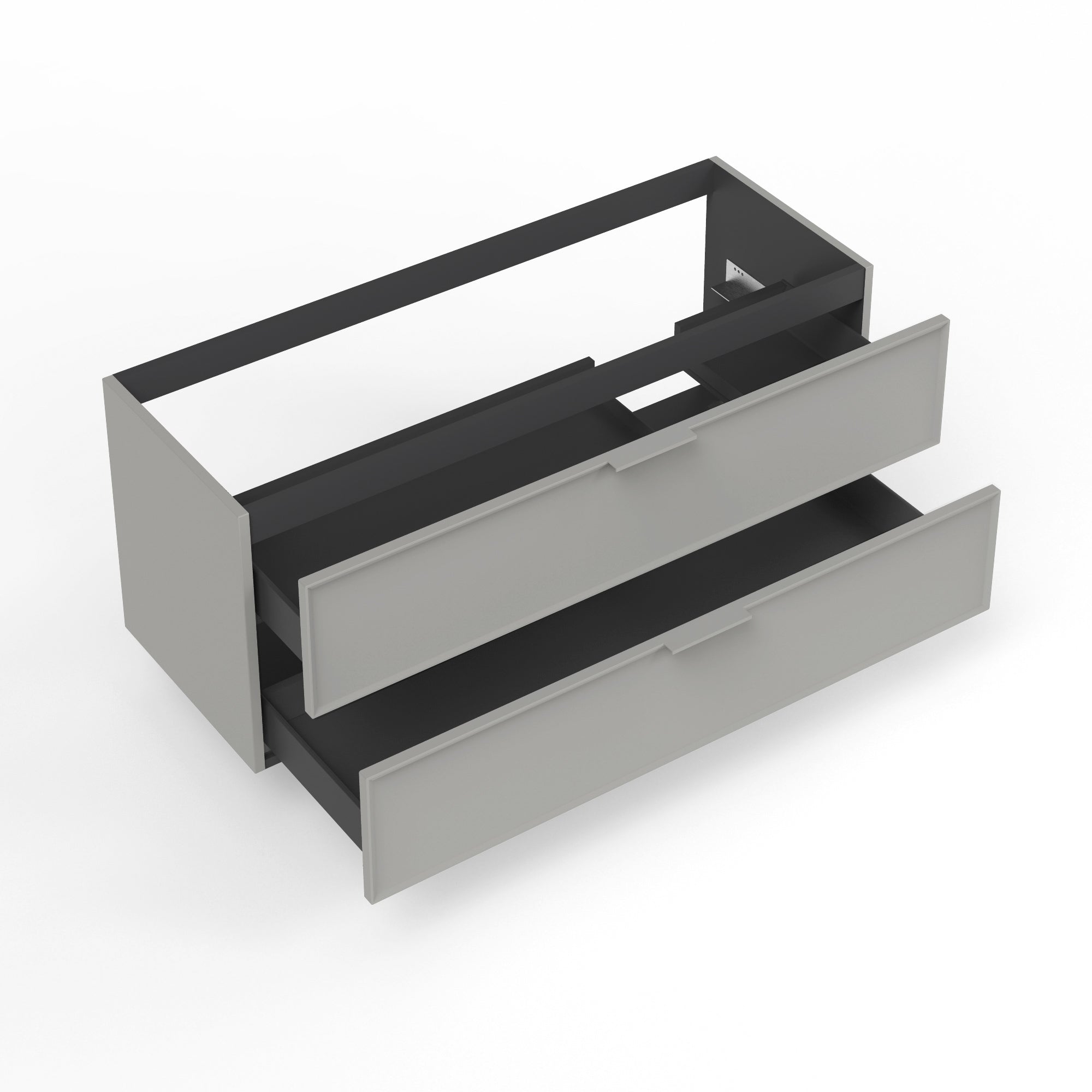 Base portalavabo 2 cassetti per vasca DX ZEFIRA