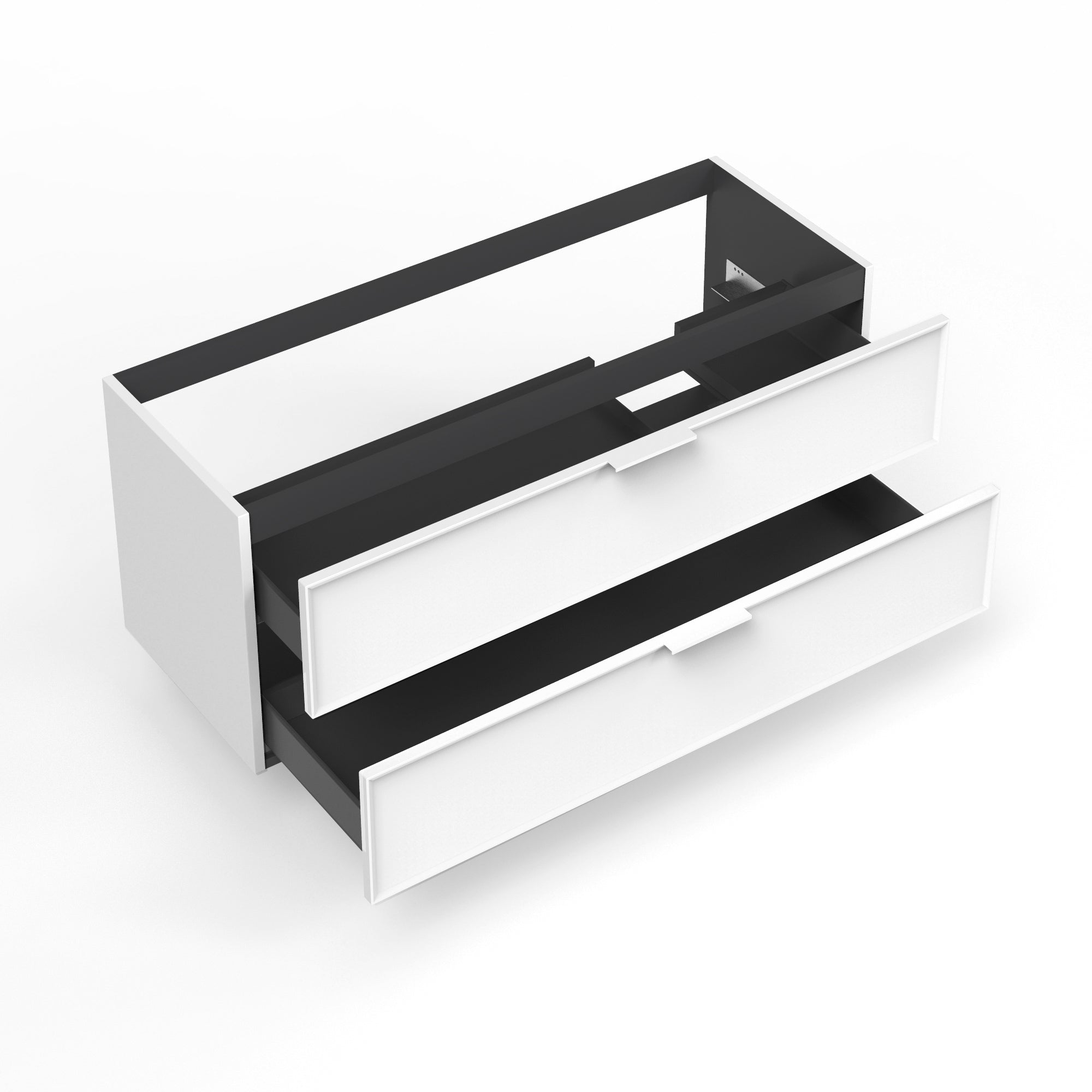 Base portalavabo 2 cassetti per vasca DX ZEFIRA