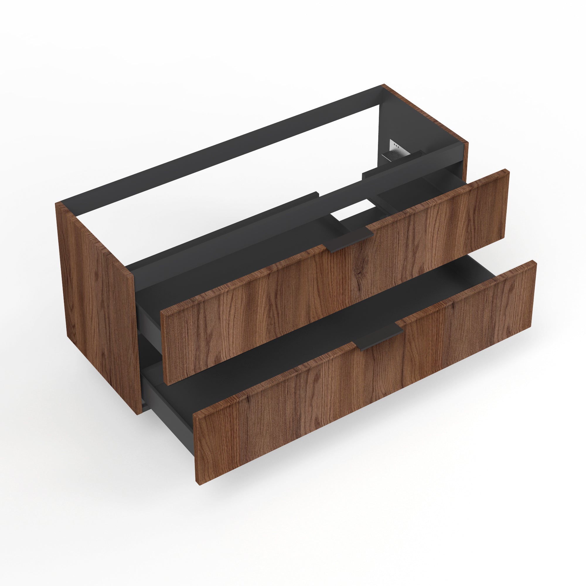 Base portalavabo 2 cassetti per vasca DX ZEFIRA