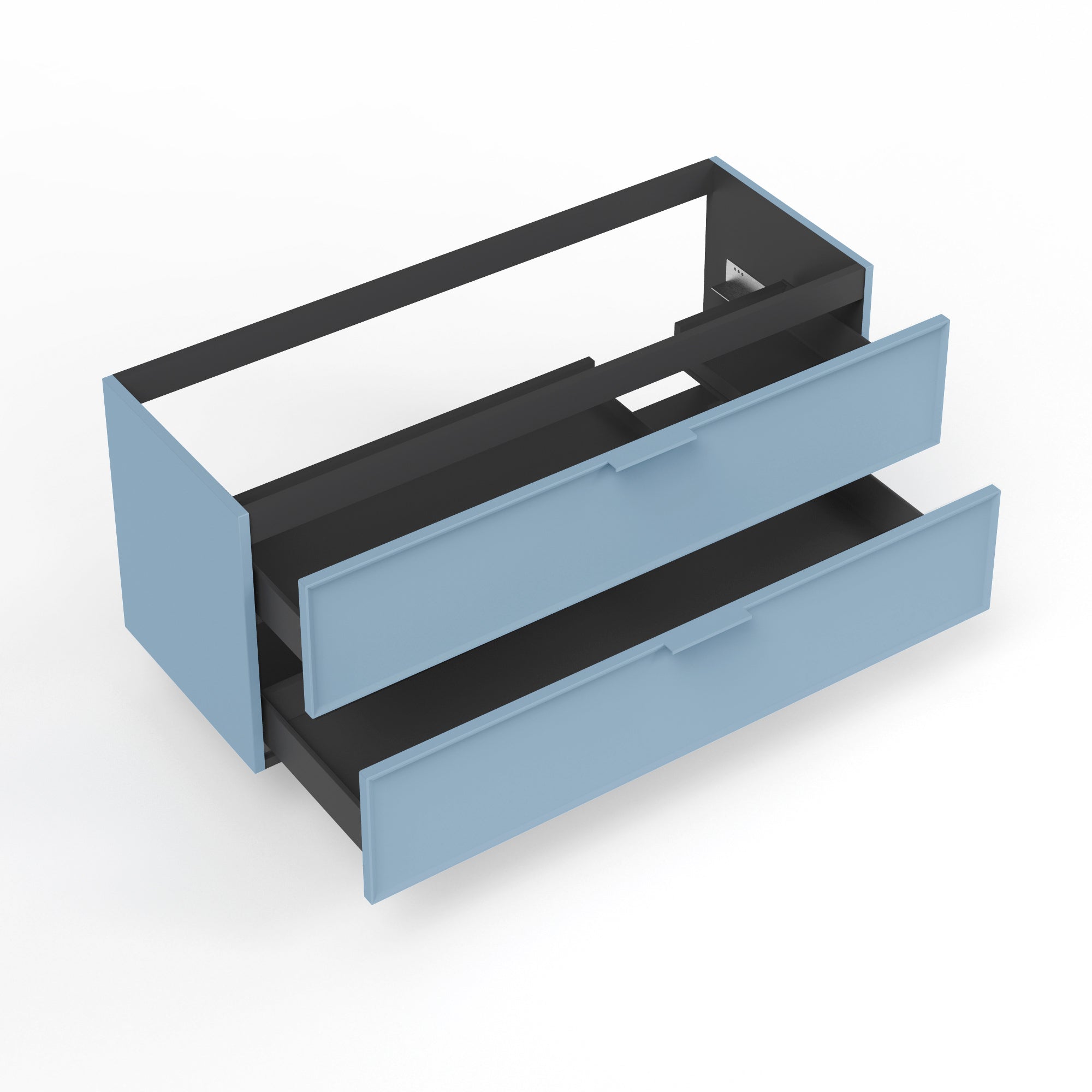 Base portalavabo 2 cassetti per vasca DX ZEFIRA