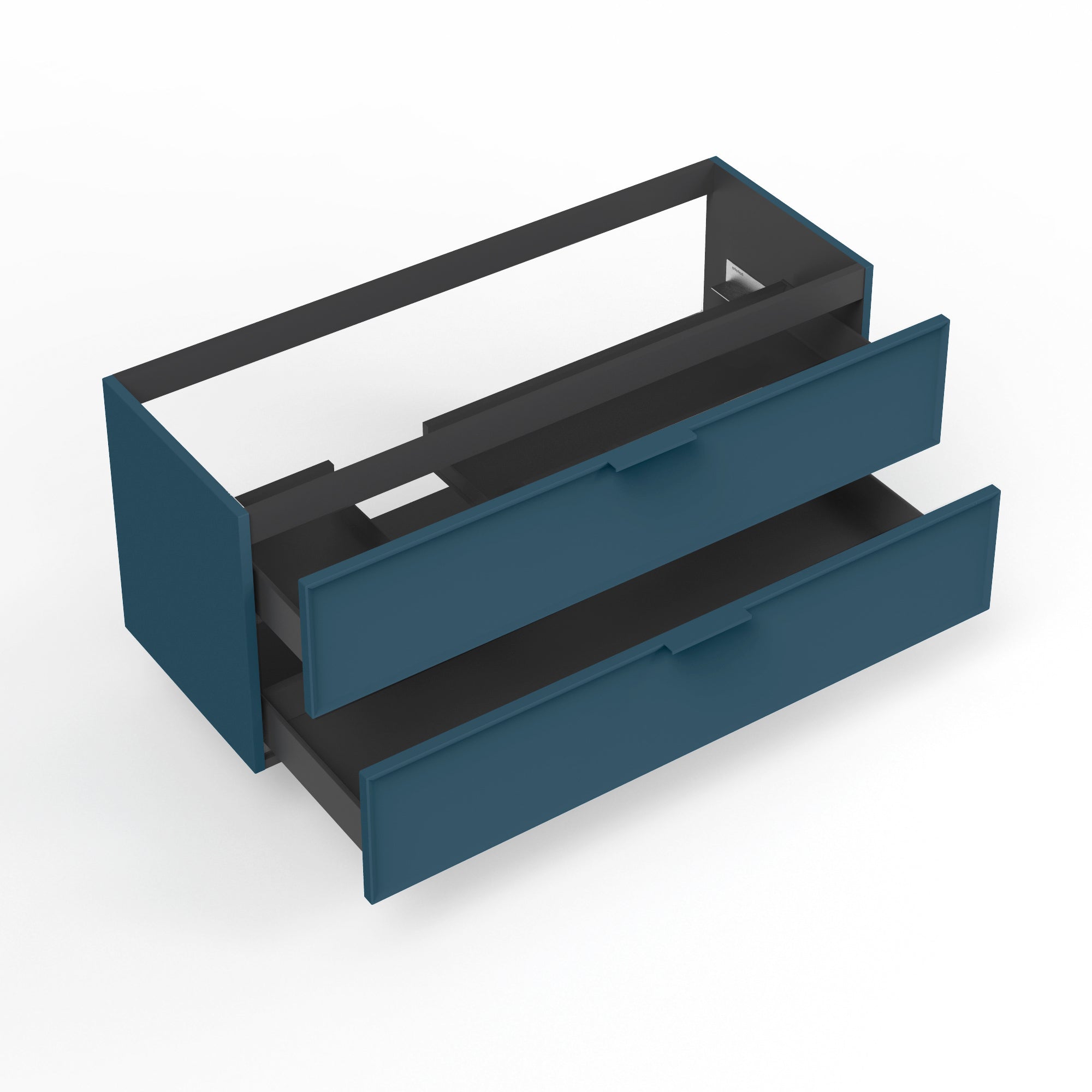 Base portalavabo 2 cassetti per vasca SX ZEFIRA