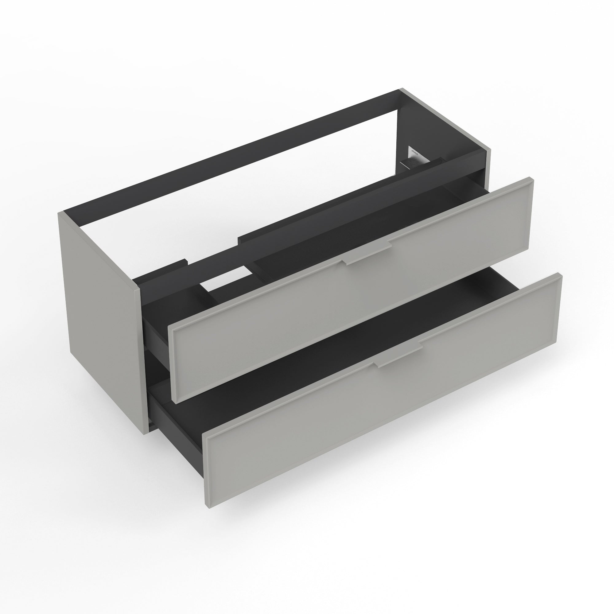 Base portalavabo 2 cassetti per vasca SX ZEFIRA